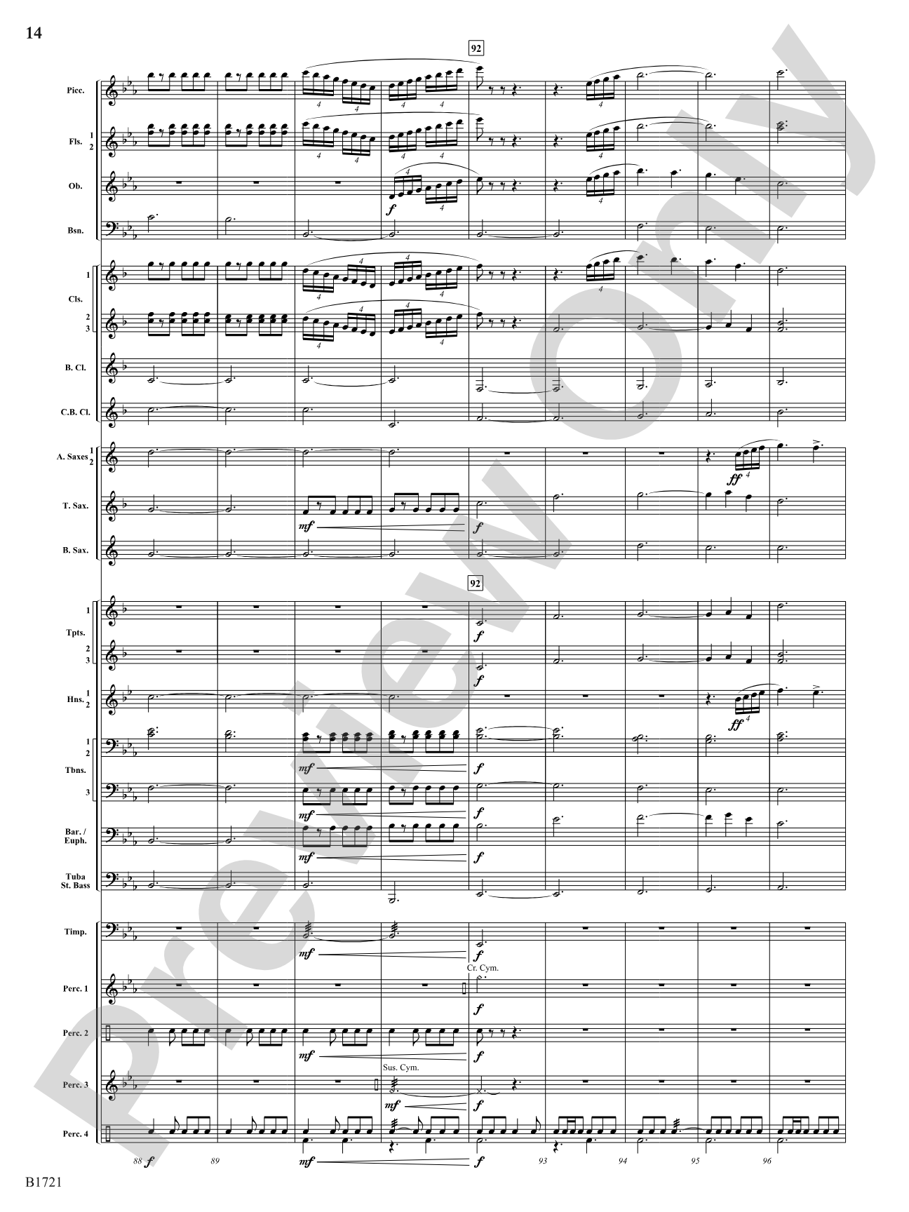 Infinite Hope: Concert Band Conductor Score & Parts