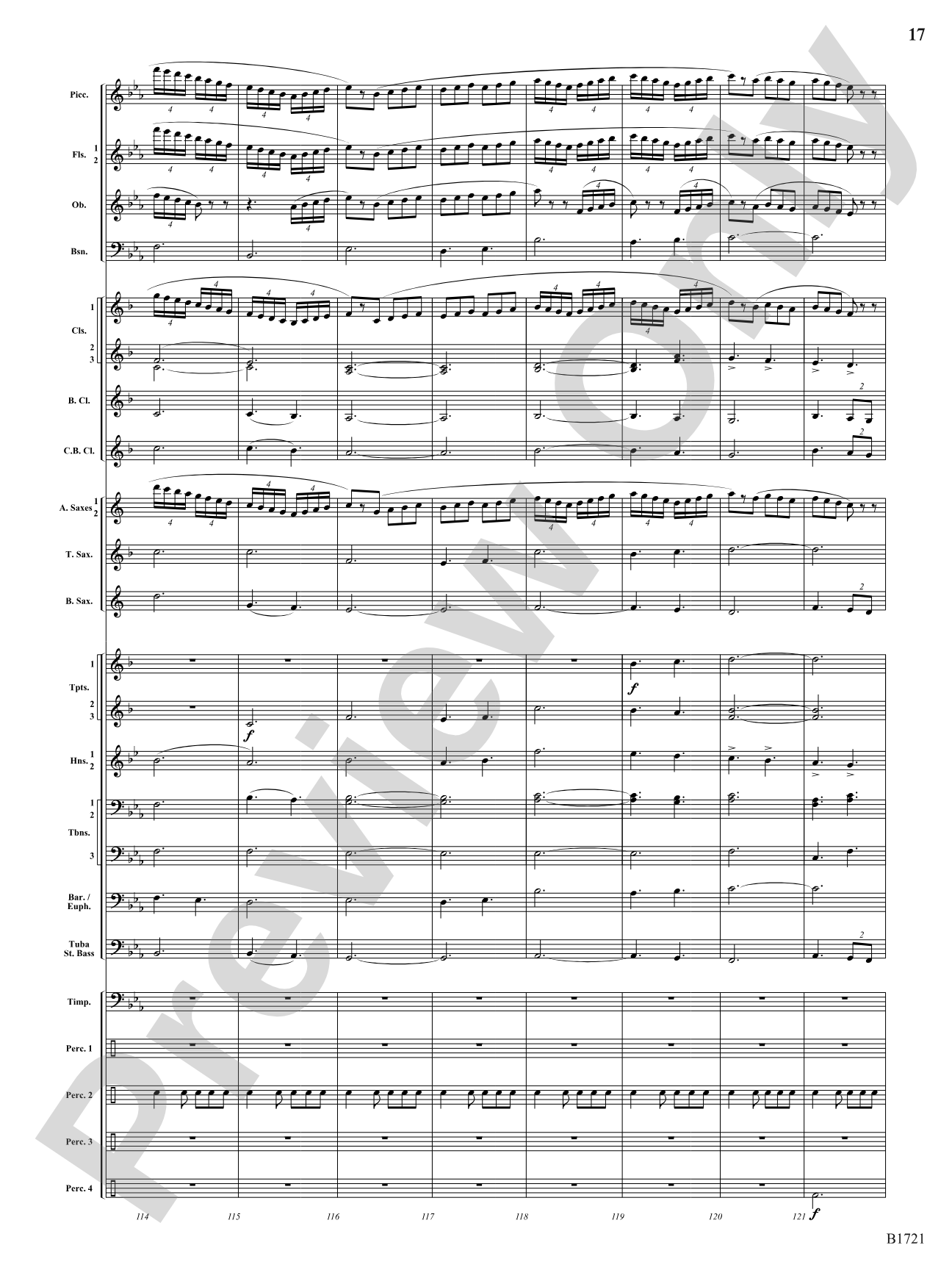 Infinite Hope: Concert Band Conductor Score & Parts