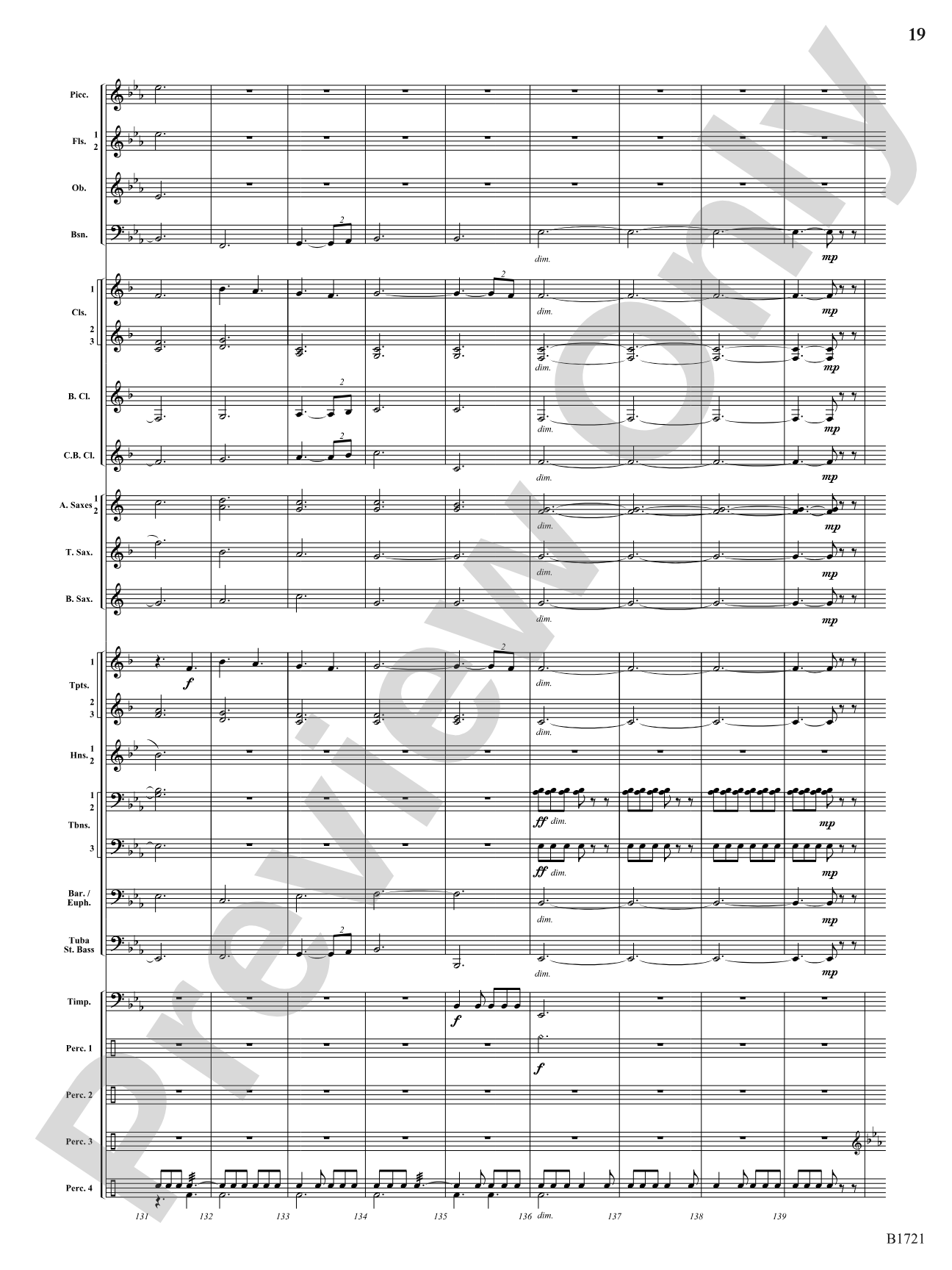Infinite Hope: Concert Band Conductor Score & Parts