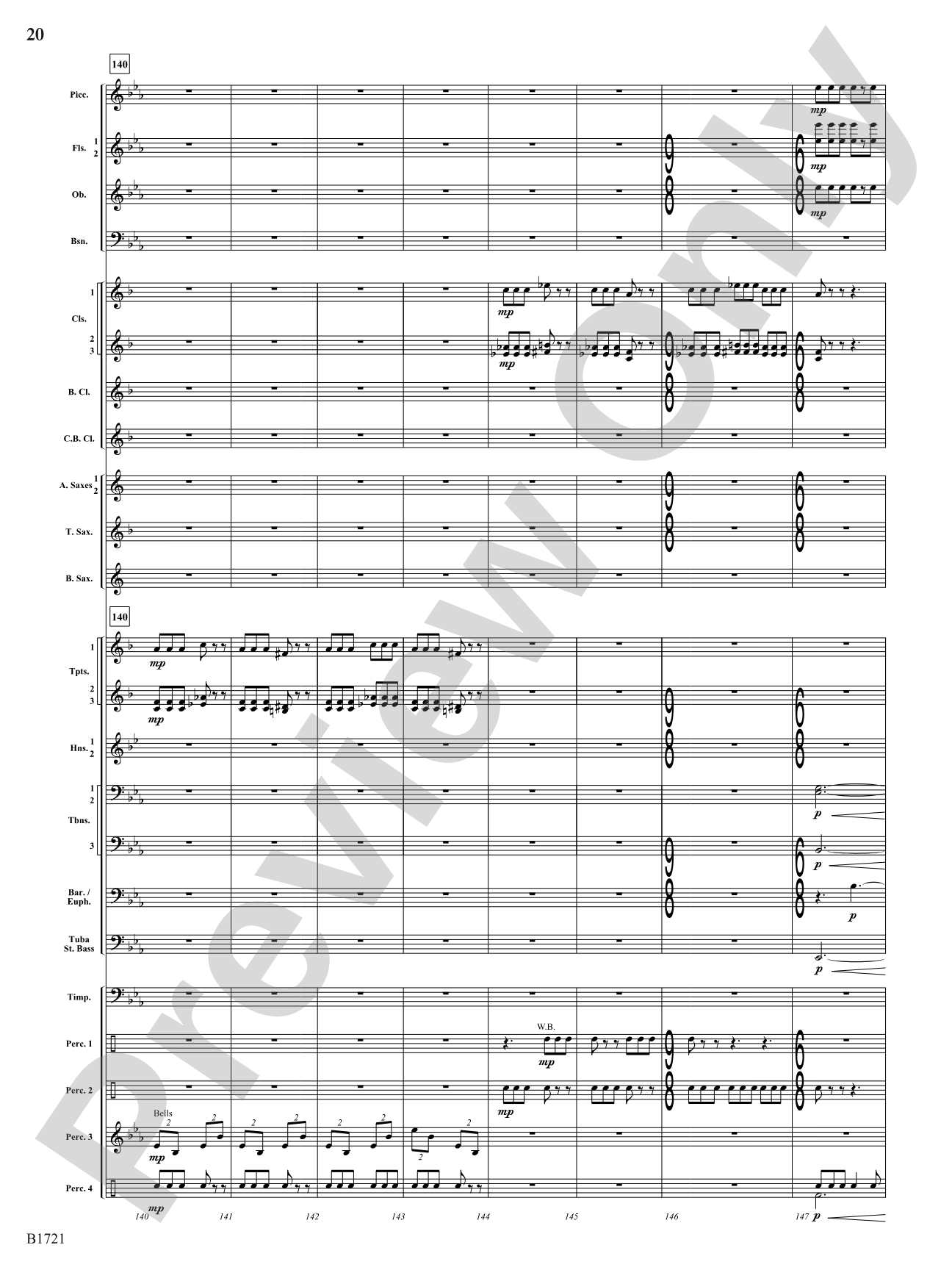 Infinite Hope: Concert Band Conductor Score & Parts