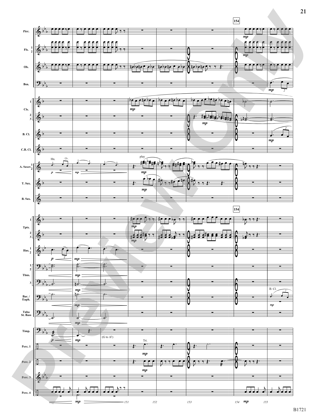 Infinite Hope: Concert Band Conductor Score & Parts