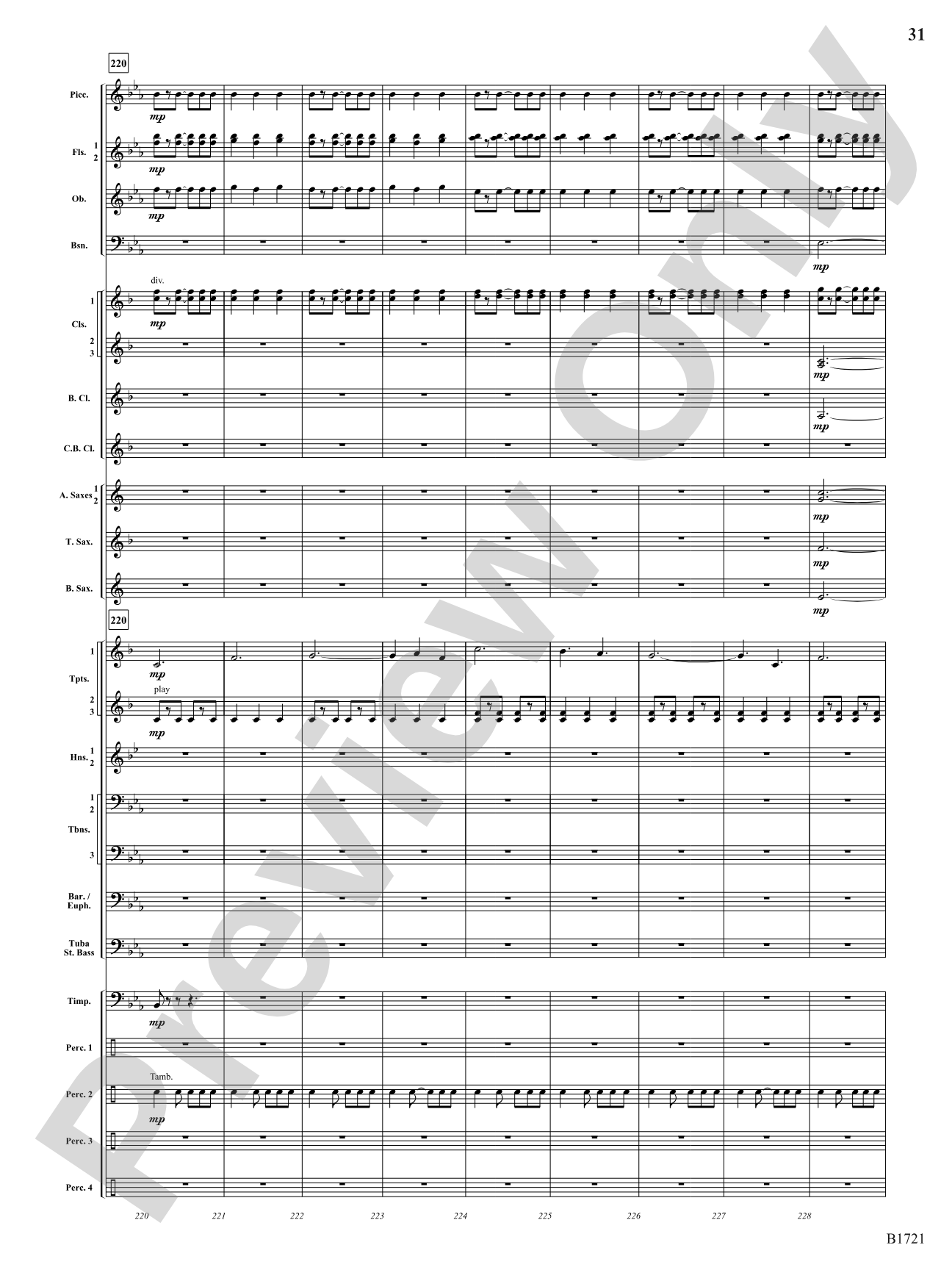Infinite Hope: Concert Band Conductor Score & Parts