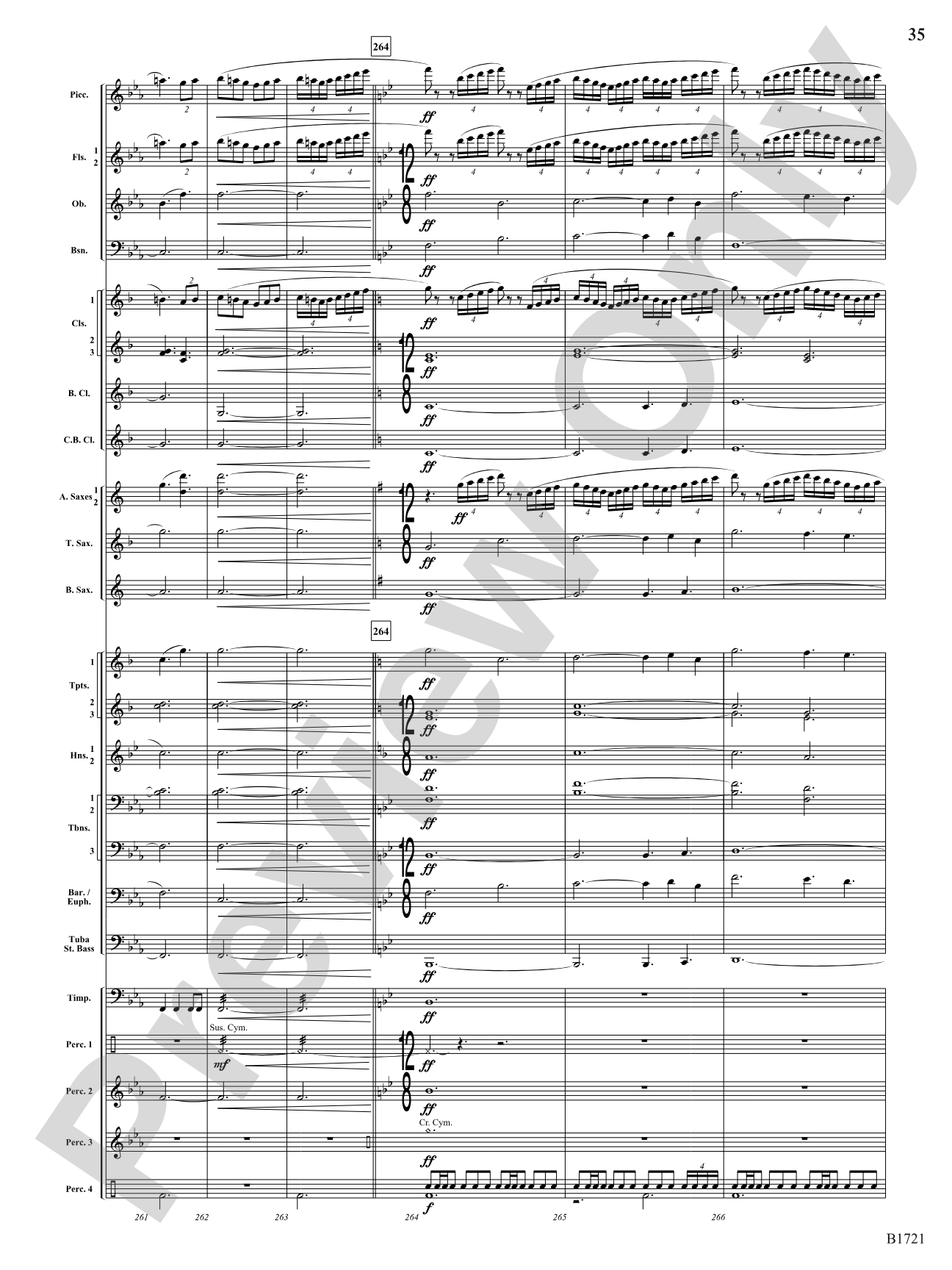 Infinite Hope: Concert Band Conductor Score & Parts
