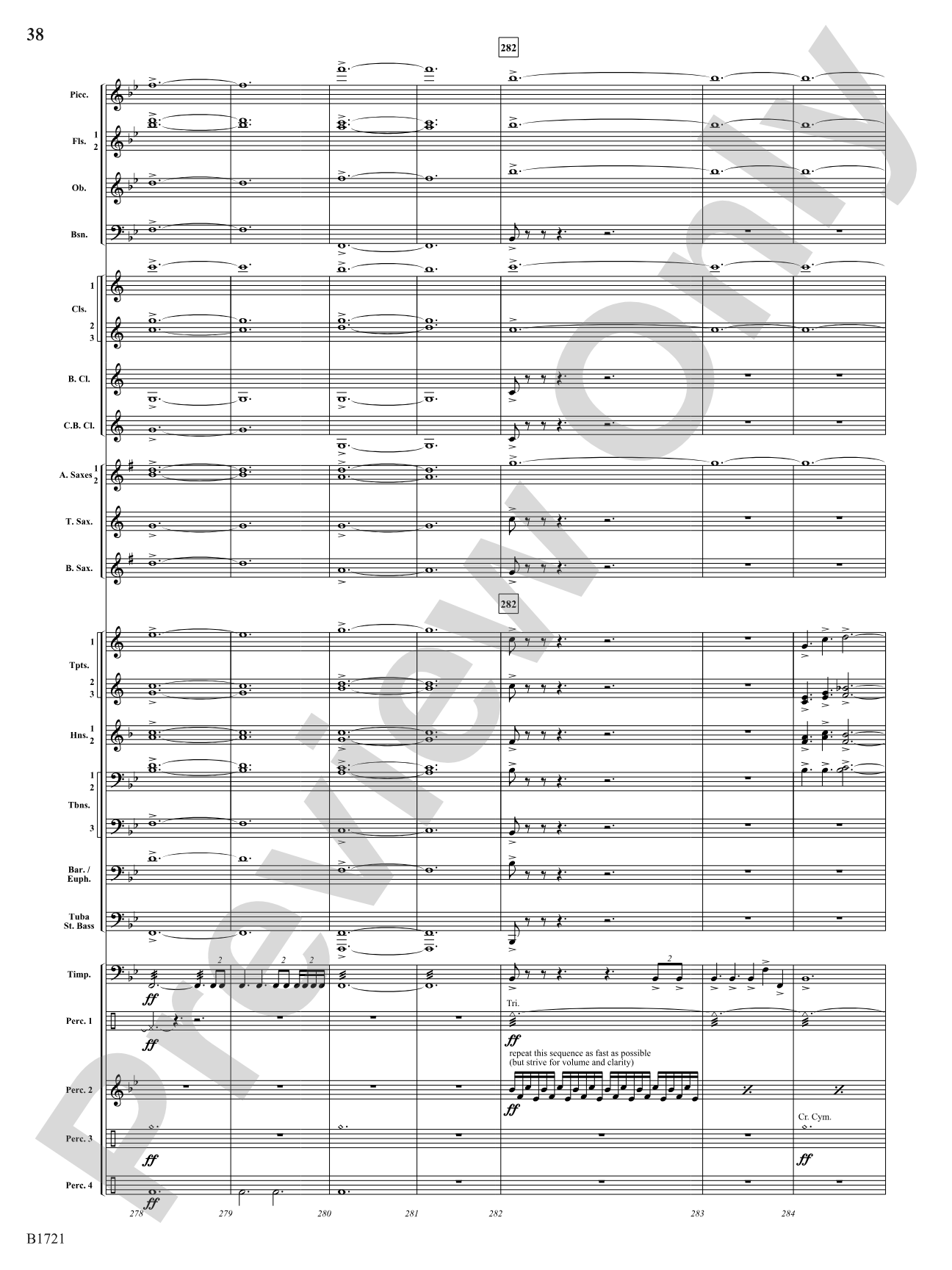 Infinite Hope: Concert Band Conductor Score & Parts
