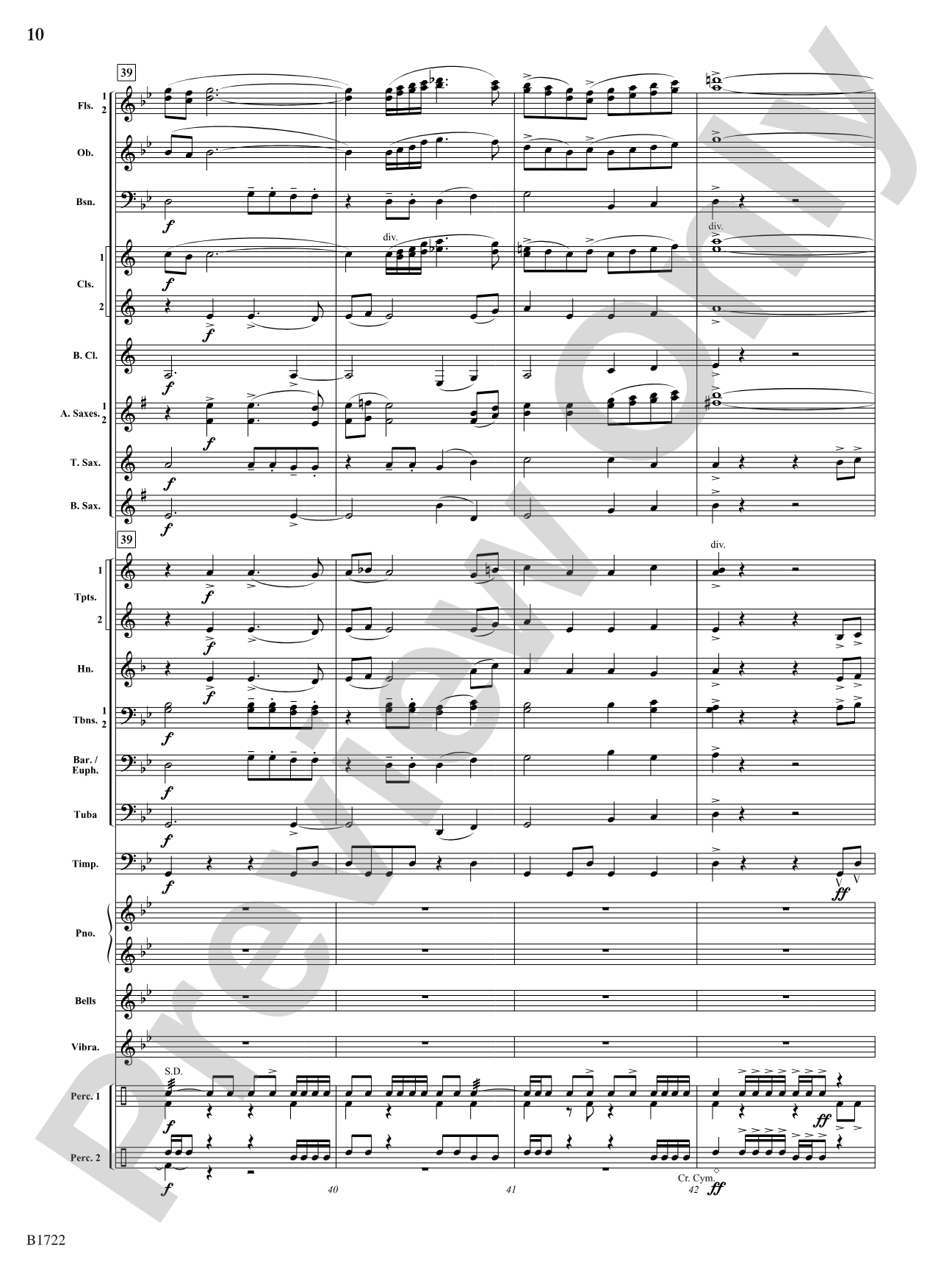 Tundra: Concert Band Conductor Score & Parts