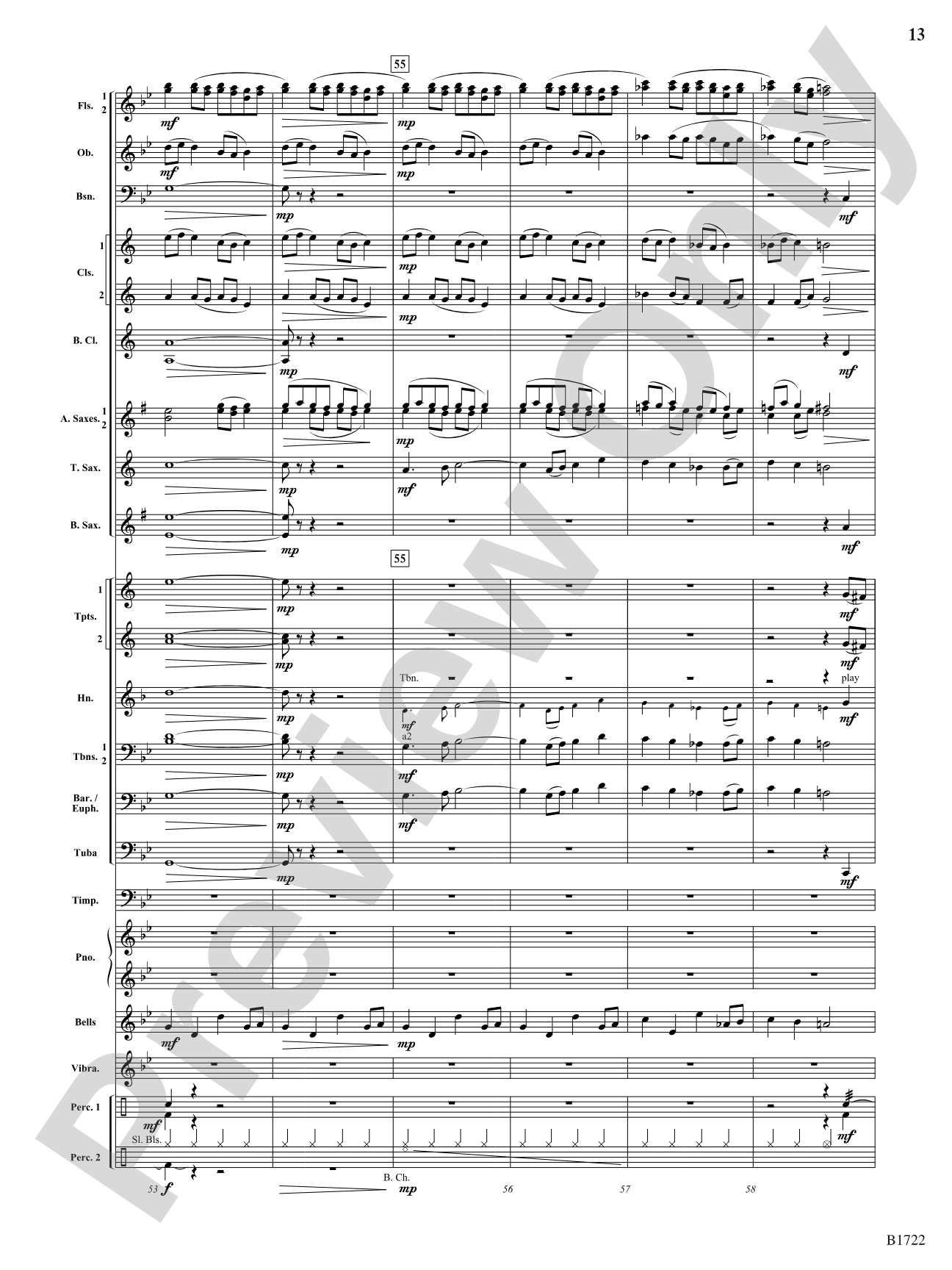 Tundra: Concert Band Conductor Score & Parts