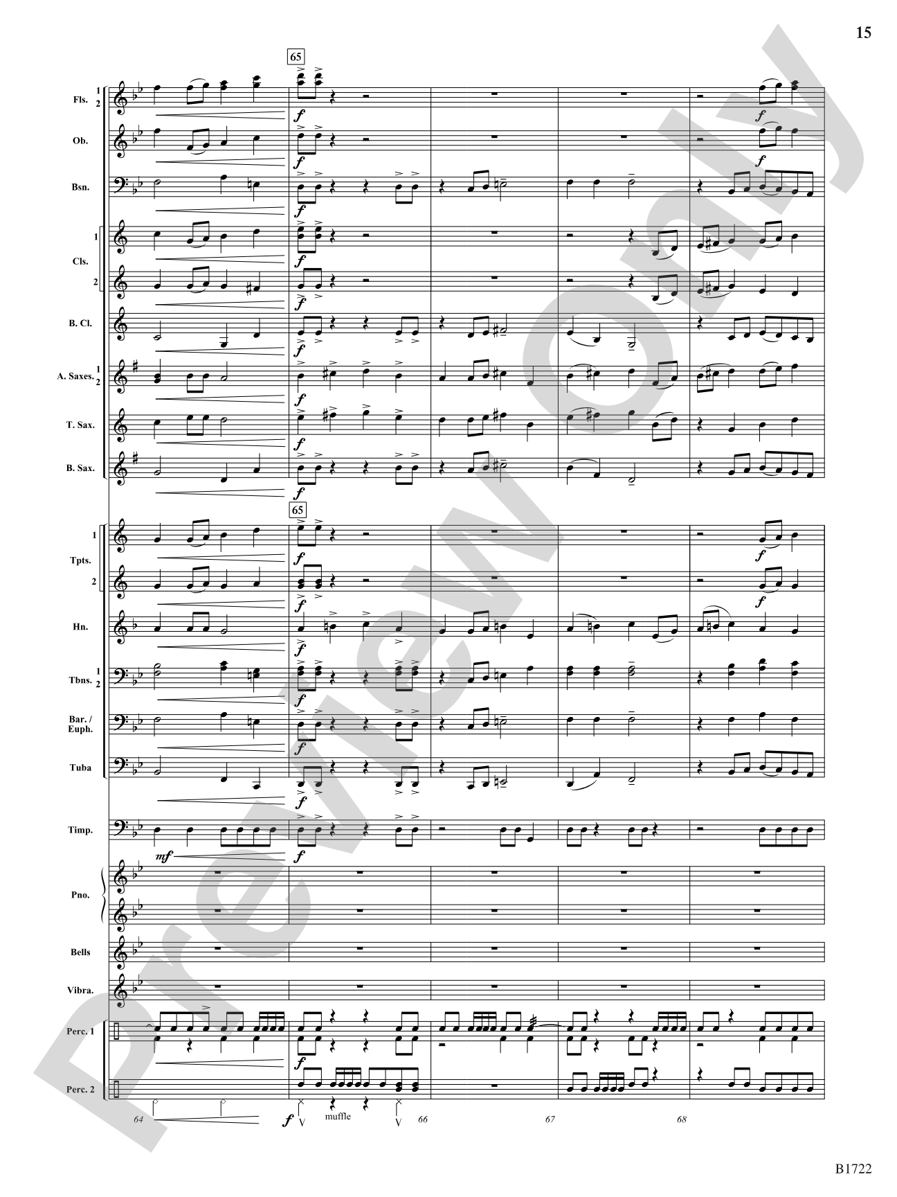 Tundra: Concert Band Conductor Score & Parts