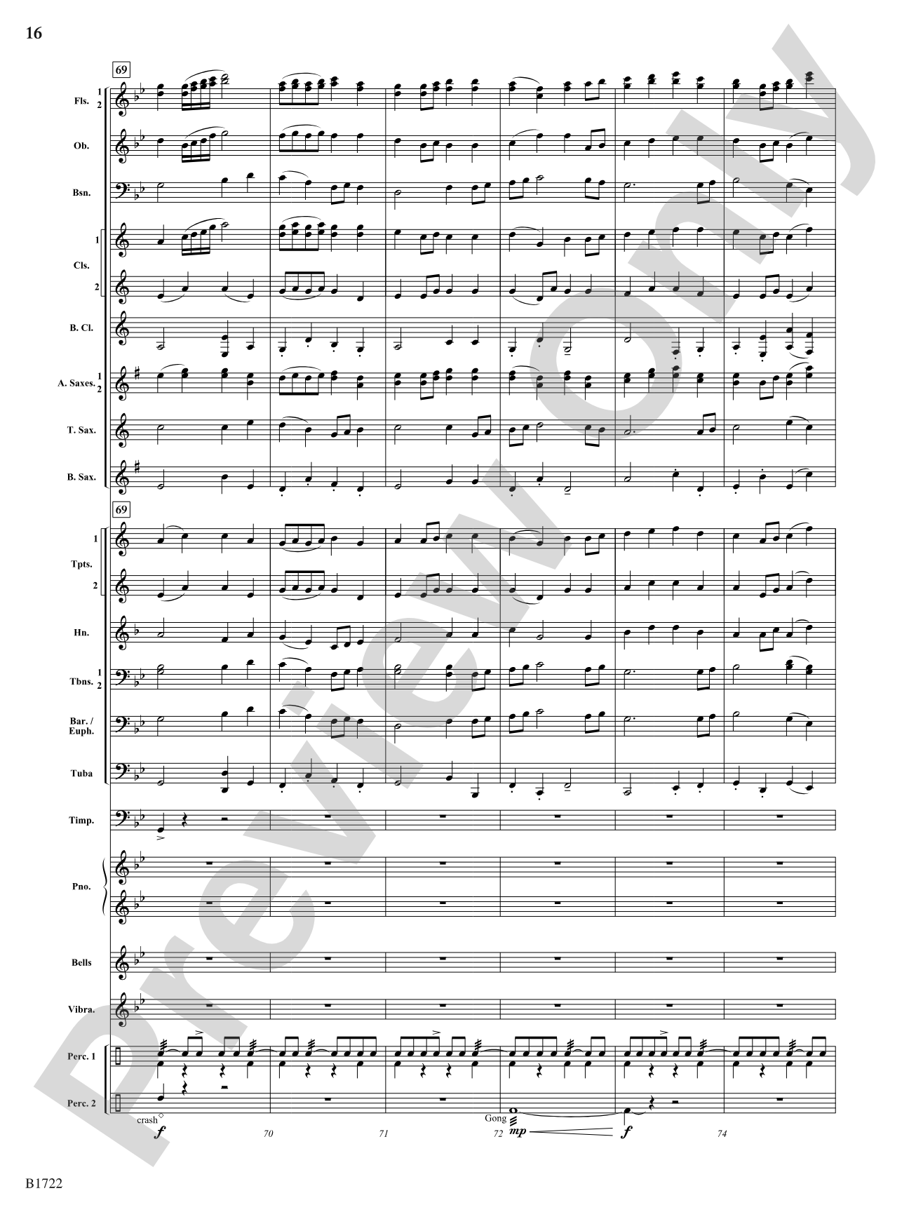 Tundra: Concert Band Conductor Score & Parts