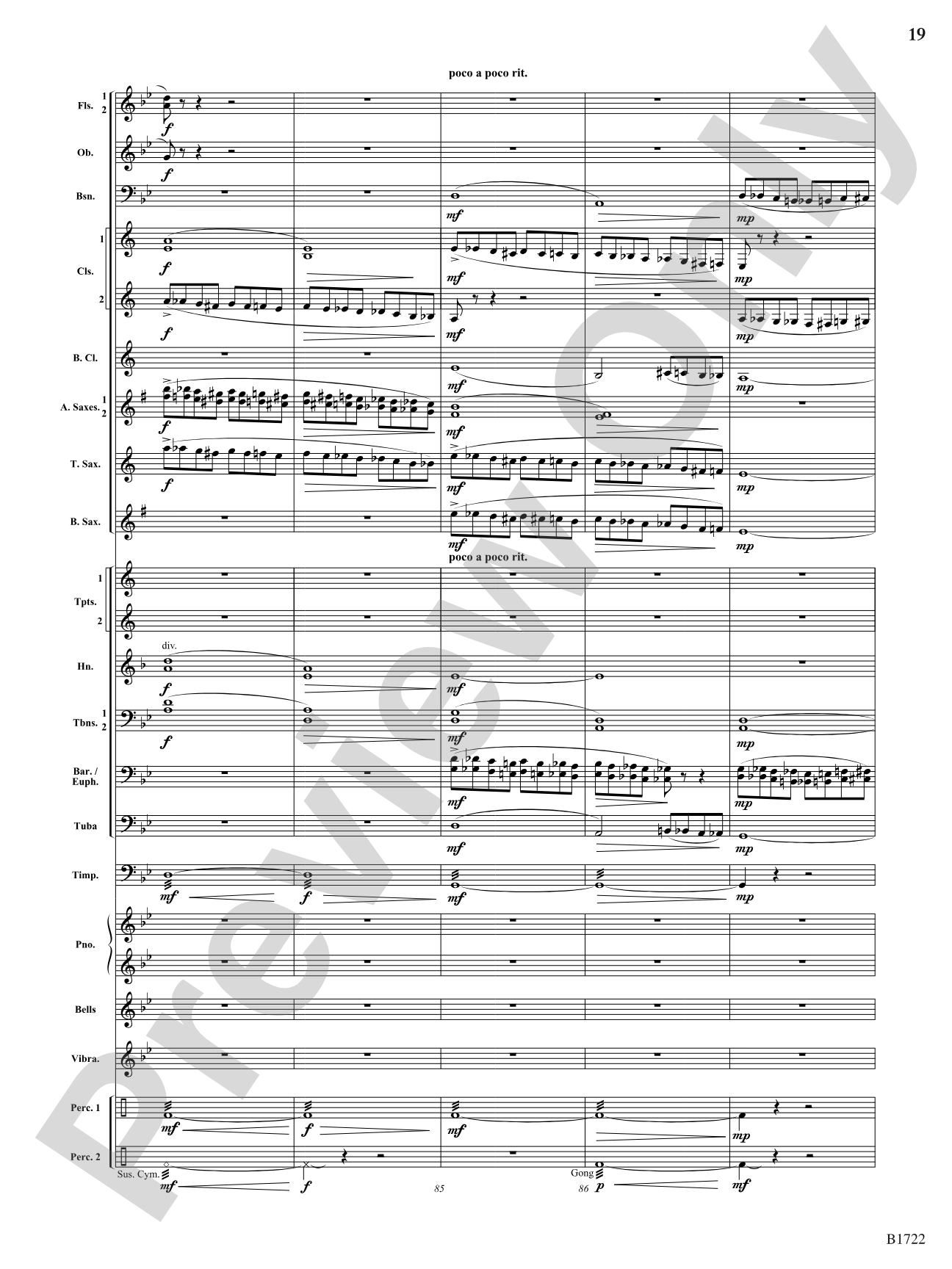 Tundra: Concert Band Conductor Score & Parts