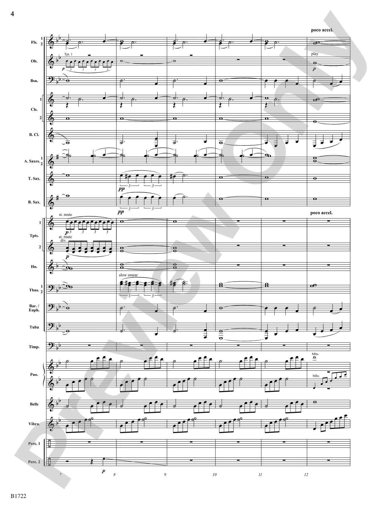 Tundra: Concert Band Conductor Score & Parts