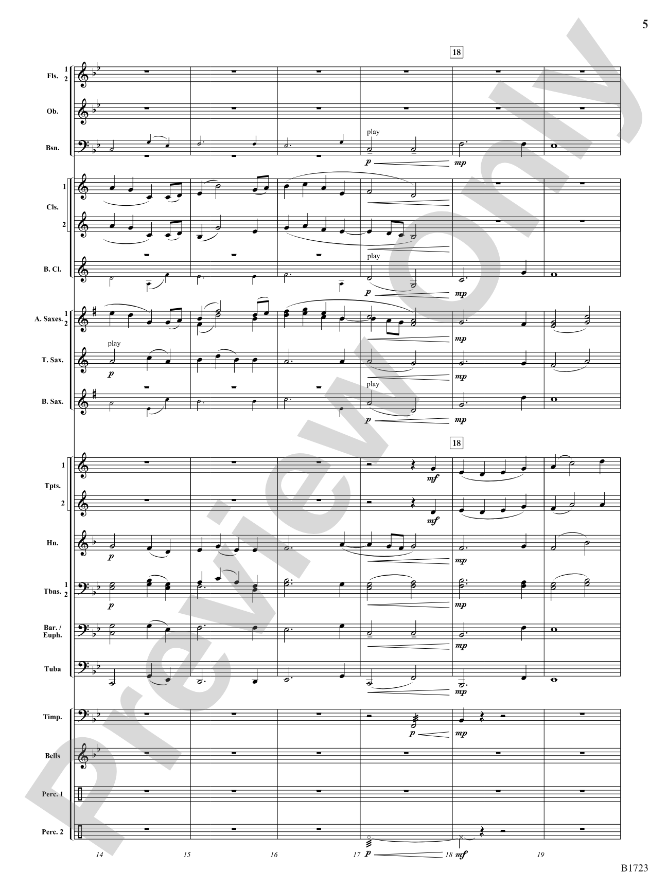 Destined to Fly: Concert Band Conductor Score & Parts