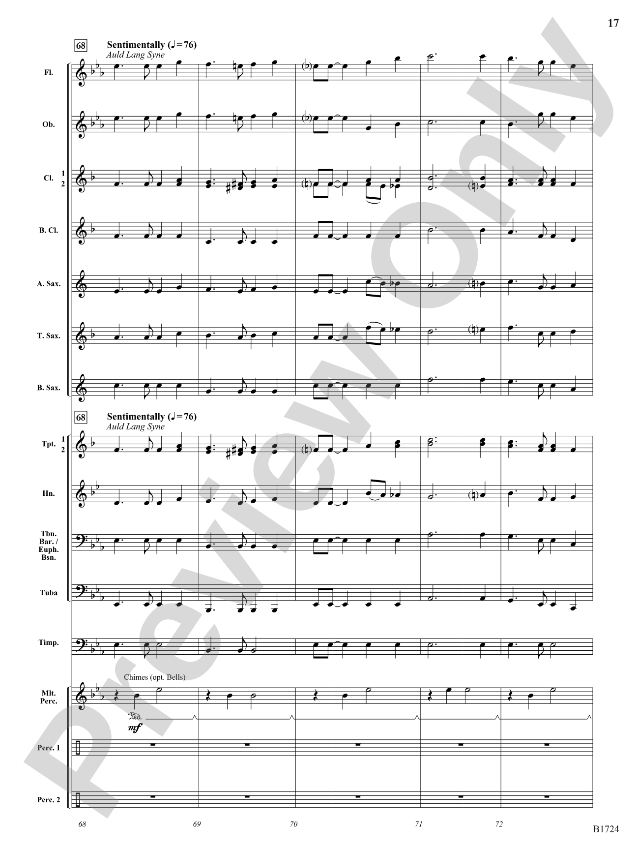 A Letter to Santa: Concert Band Conductor Score & Parts