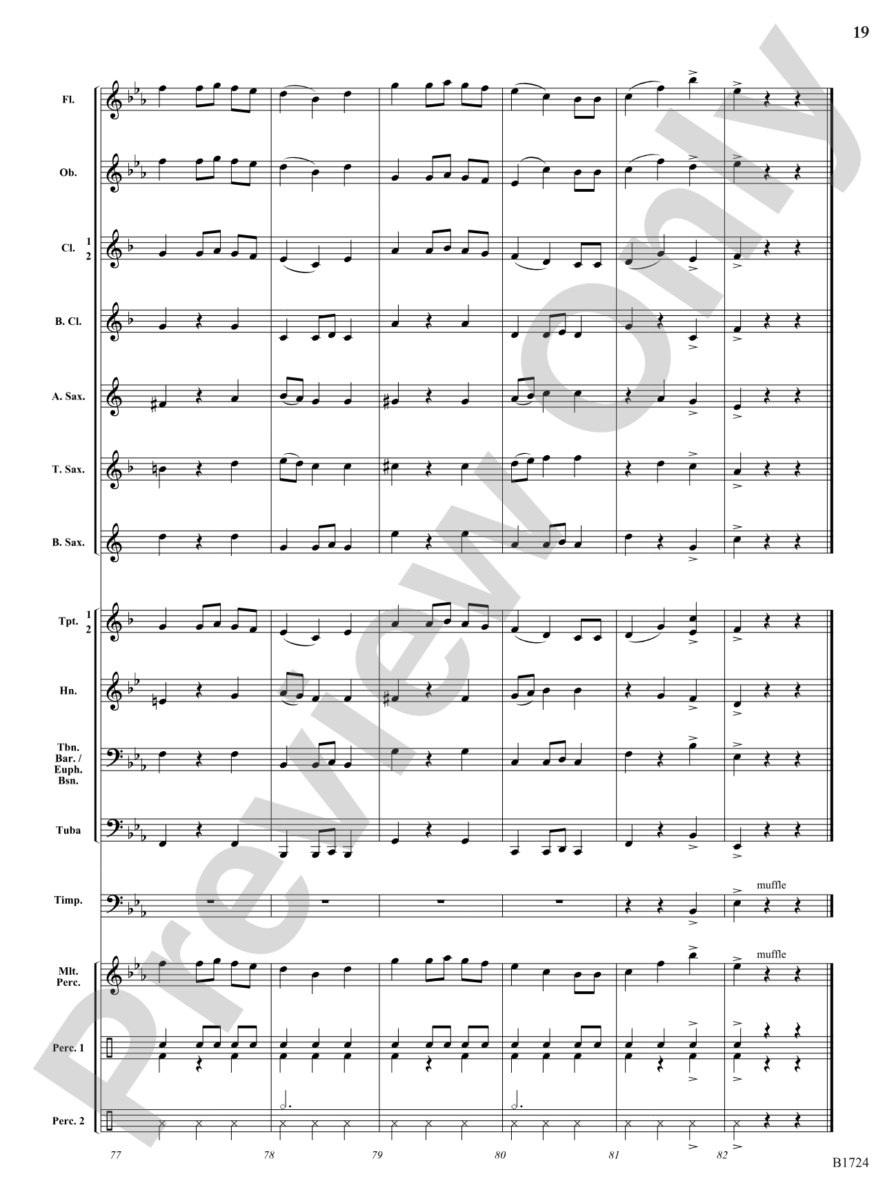 A Letter to Santa: Concert Band Conductor Score & Parts