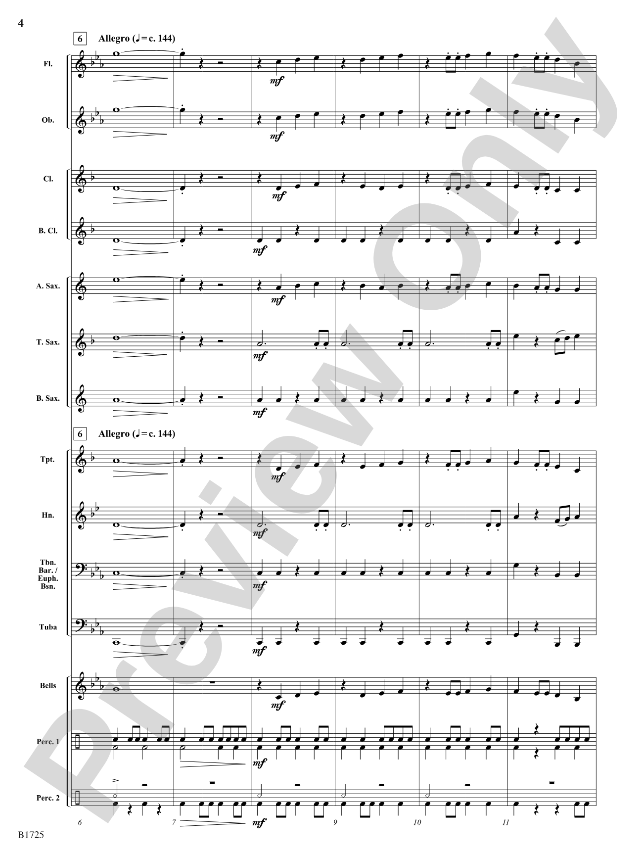 The Legend of Boudica: Concert Band Conductor Score & Parts