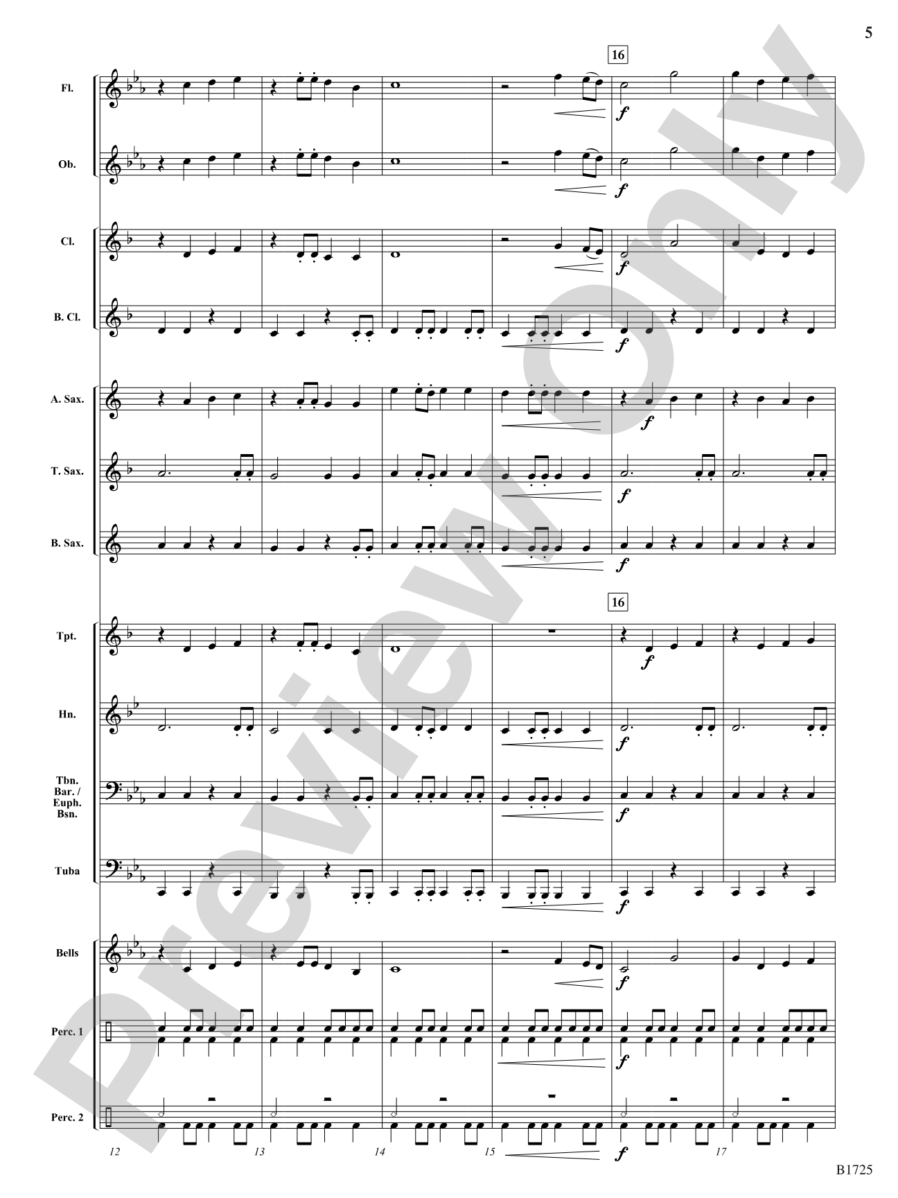 The Legend of Boudica: Concert Band Conductor Score & Parts