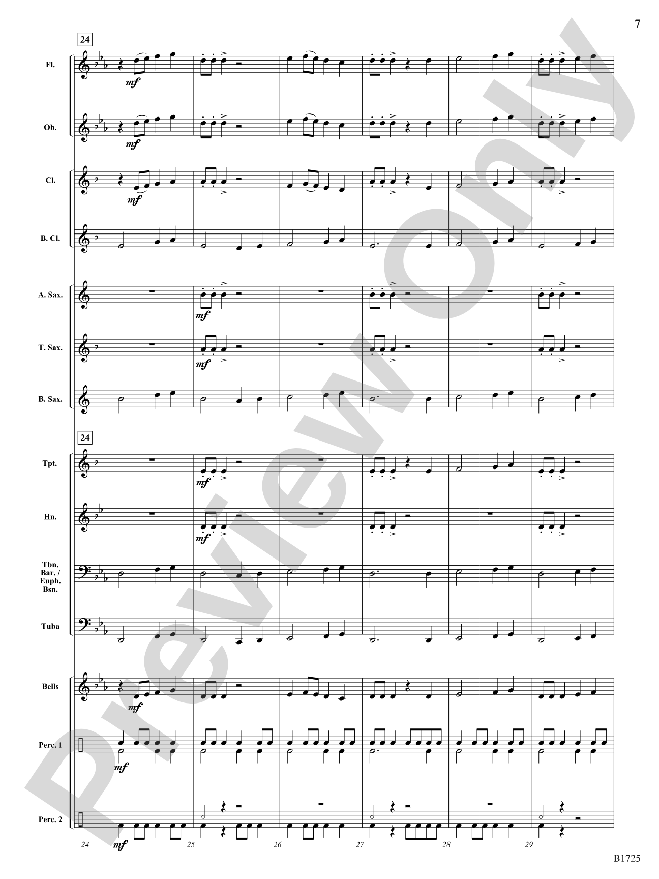The Legend of Boudica: Concert Band Conductor Score & Parts