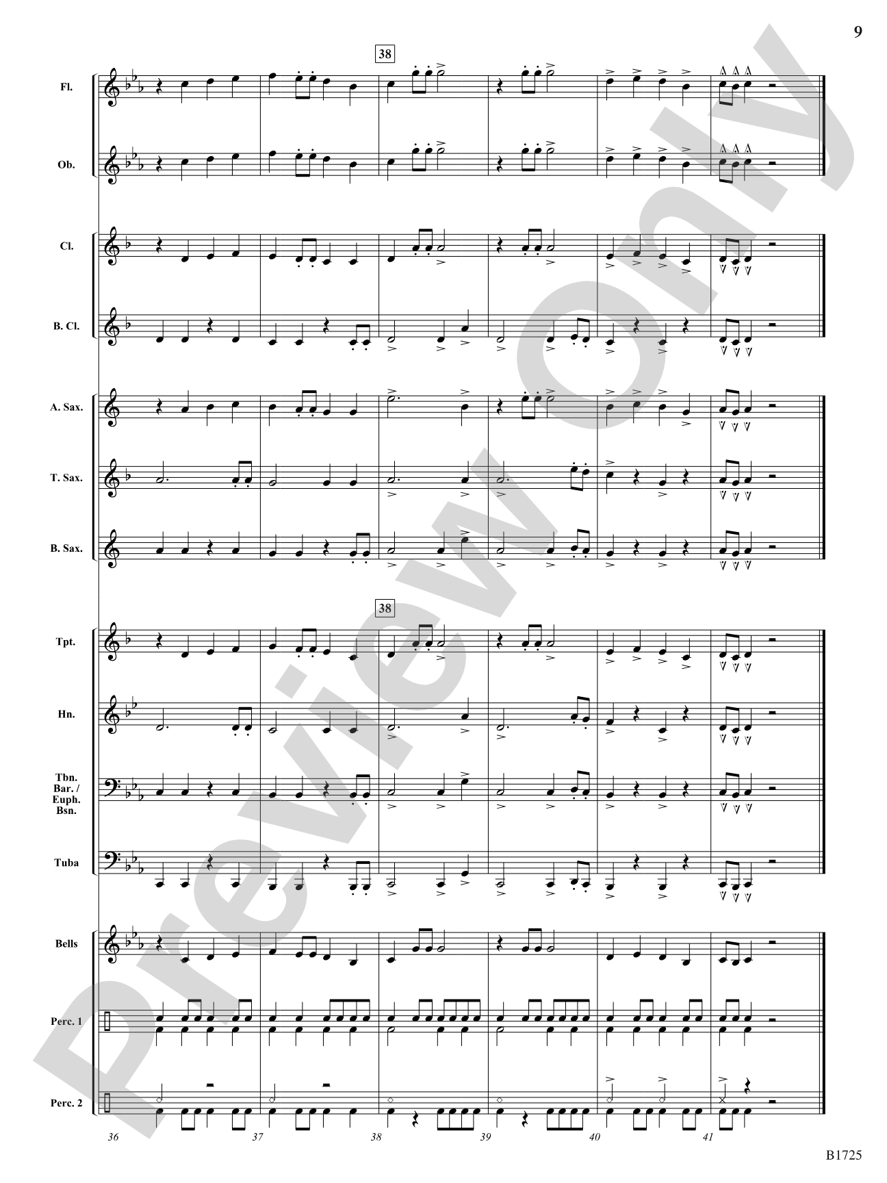 The Legend of Boudica: Concert Band Conductor Score & Parts