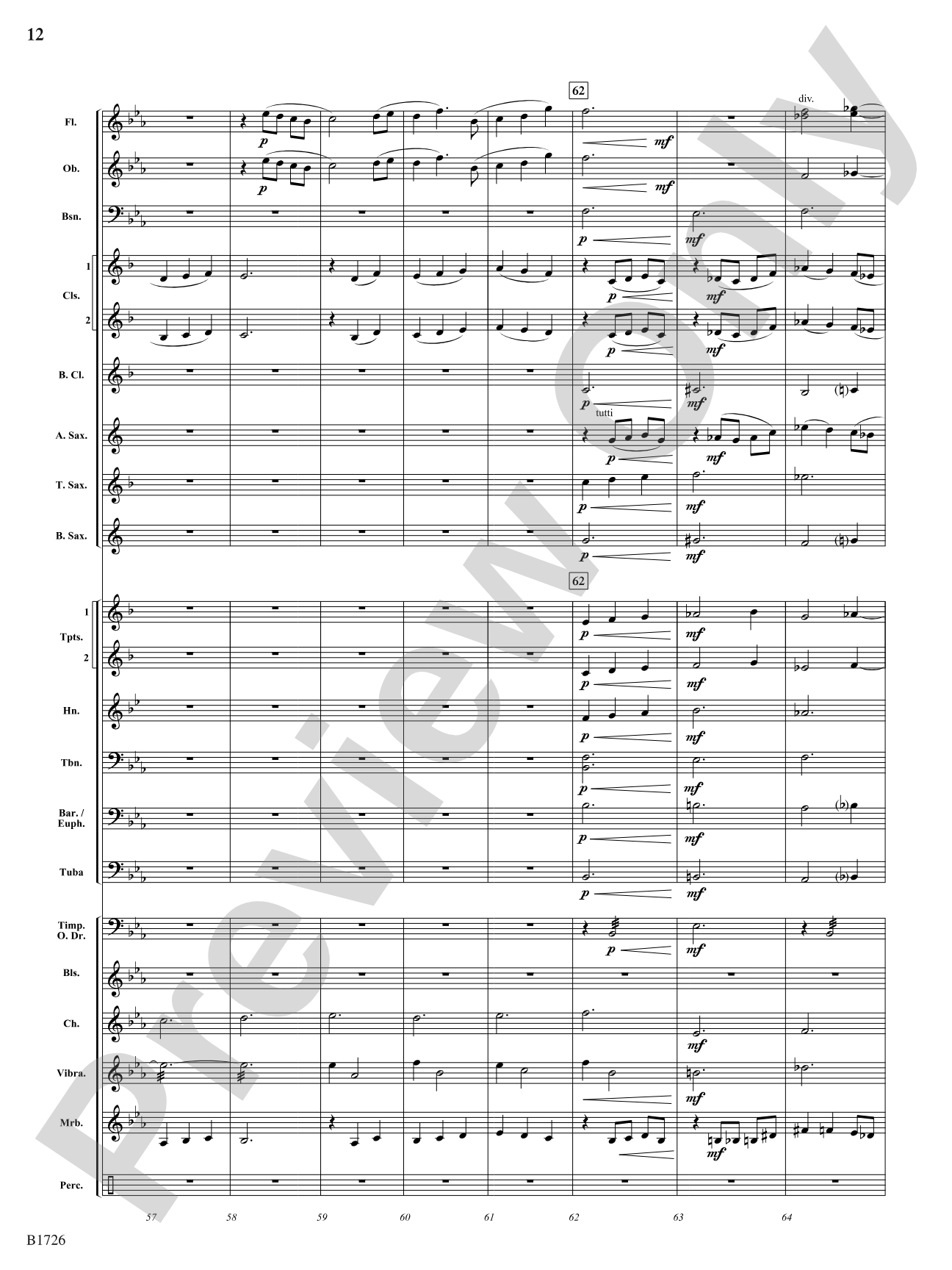 On the Kerry Shore: Concert Band Conductor Score & Parts