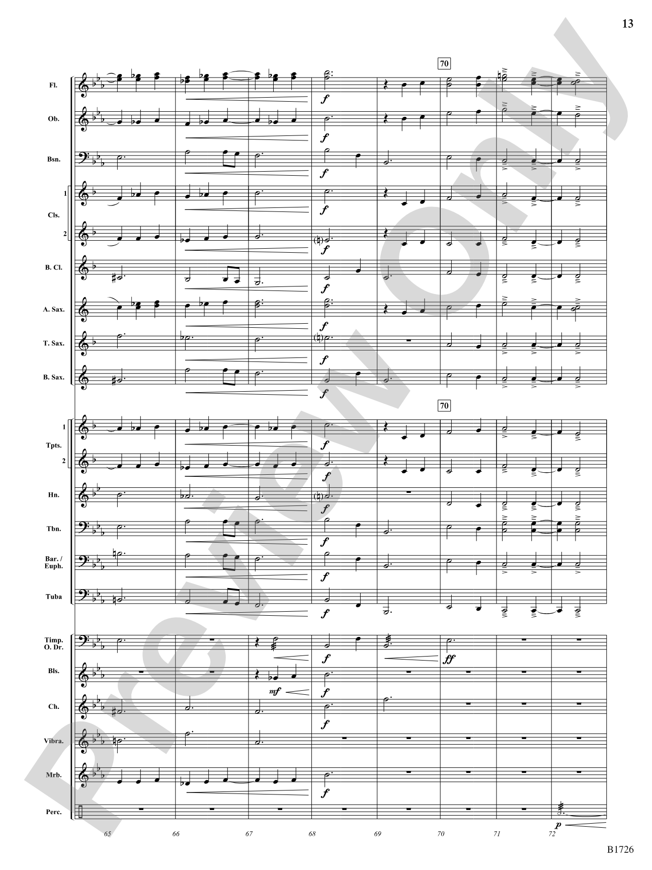 On the Kerry Shore: Concert Band Conductor Score & Parts