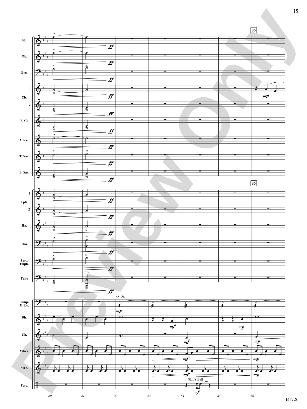 On the Kerry Shore: Concert Band Conductor Score & Parts