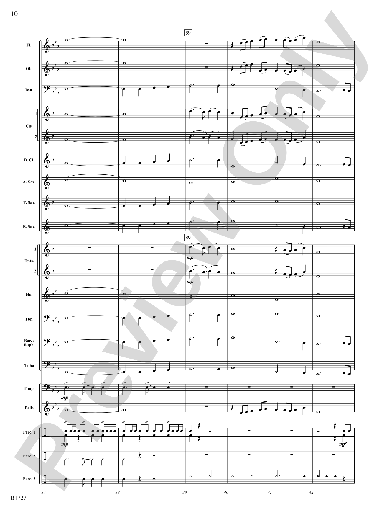 Destiny Fanfare: Concert Band Conductor Score & Parts