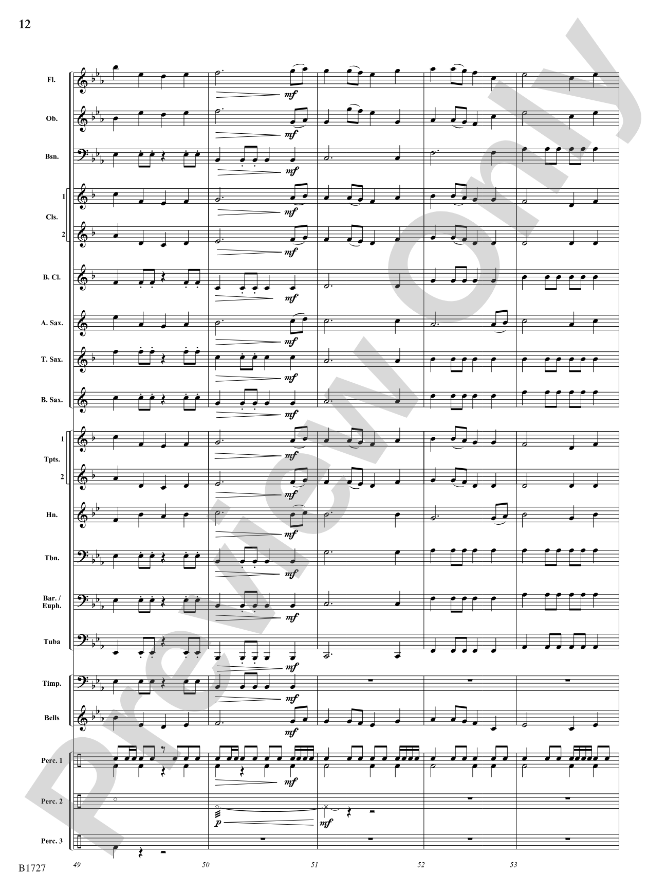 Destiny Fanfare: Concert Band Conductor Score & Parts