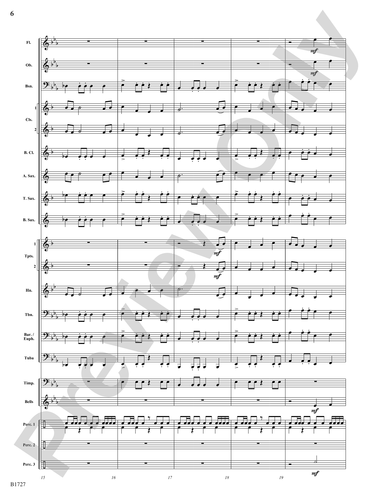 Destiny Fanfare: Concert Band Conductor Score & Parts