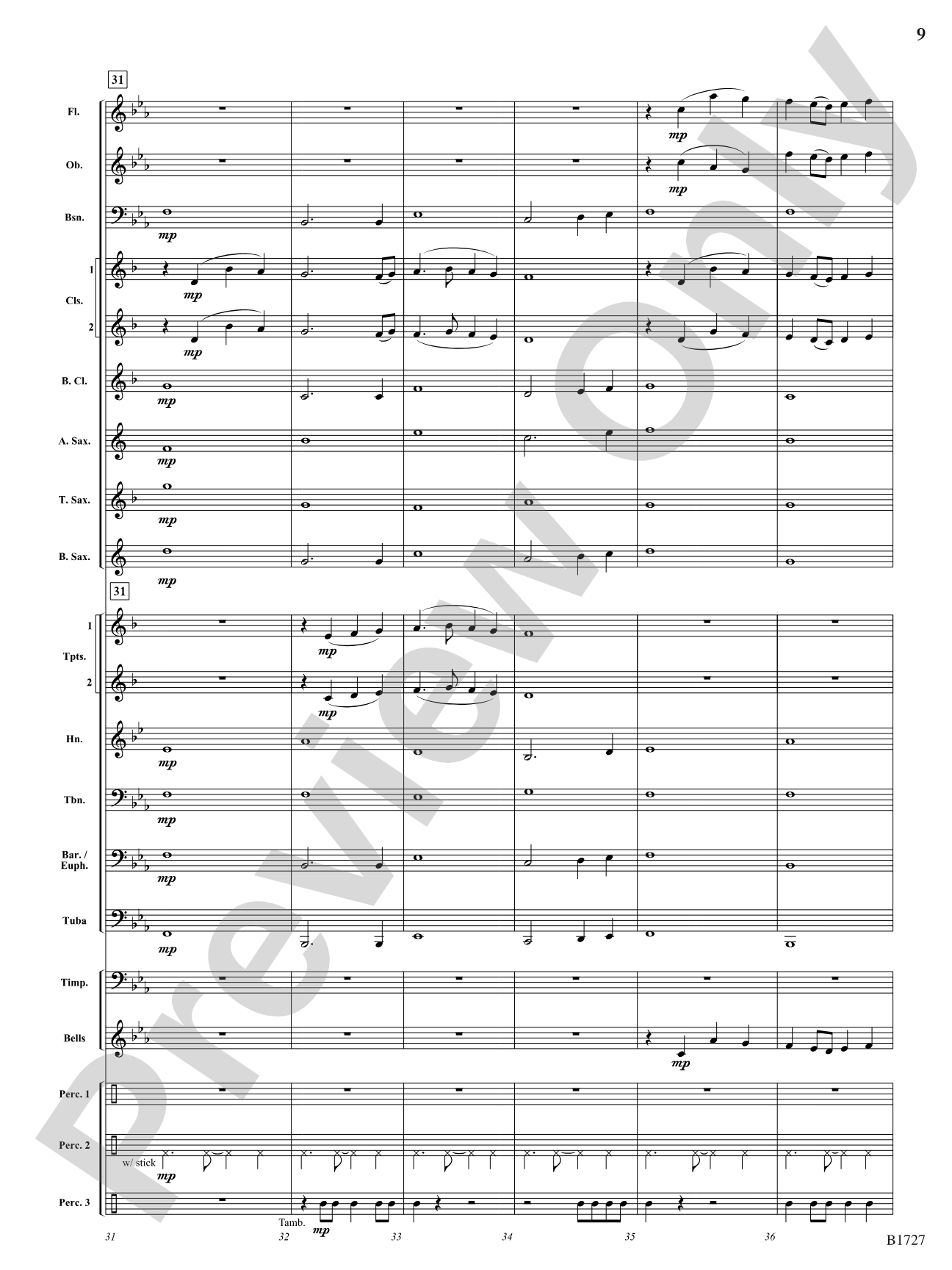 Destiny Fanfare: Concert Band Conductor Score & Parts