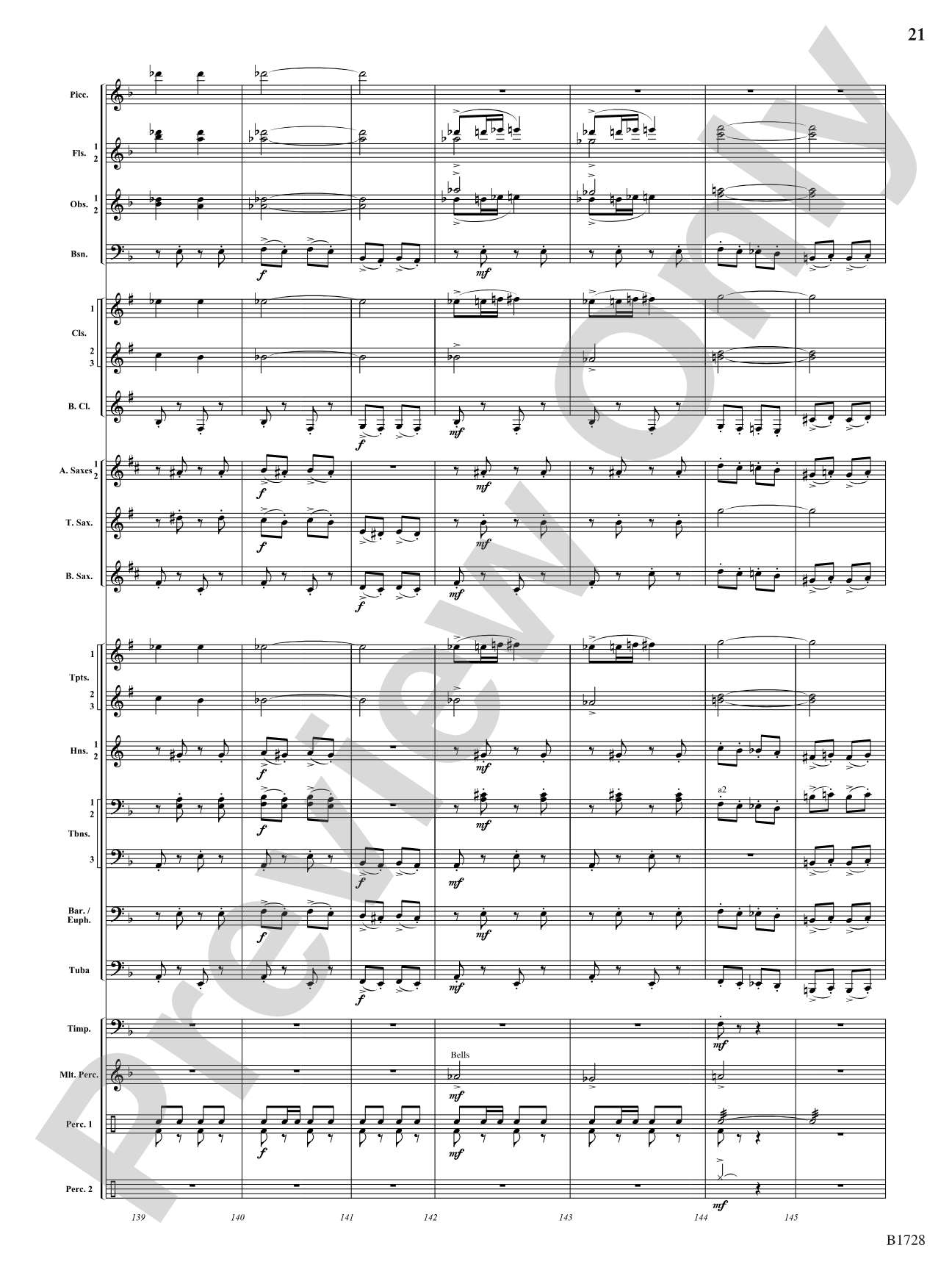 Gimmicks: Concert Band Conductor Score & Parts