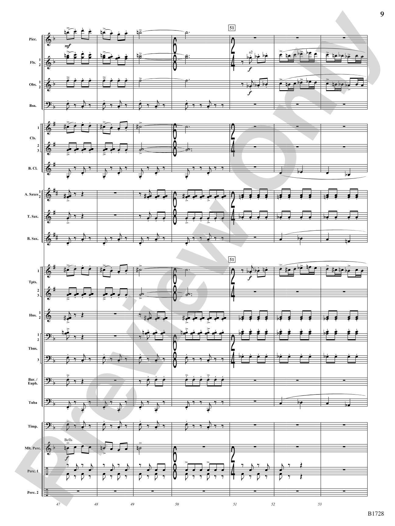 Gimmicks: Concert Band Conductor Score & Parts