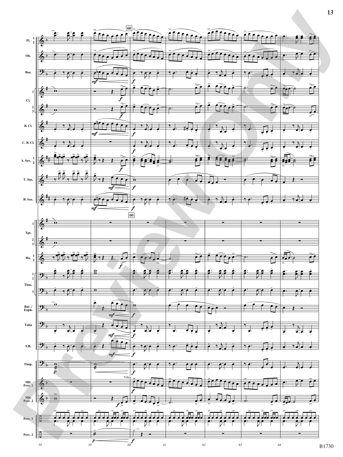 A Hero's Journey: Concert Band Conductor Score & Parts