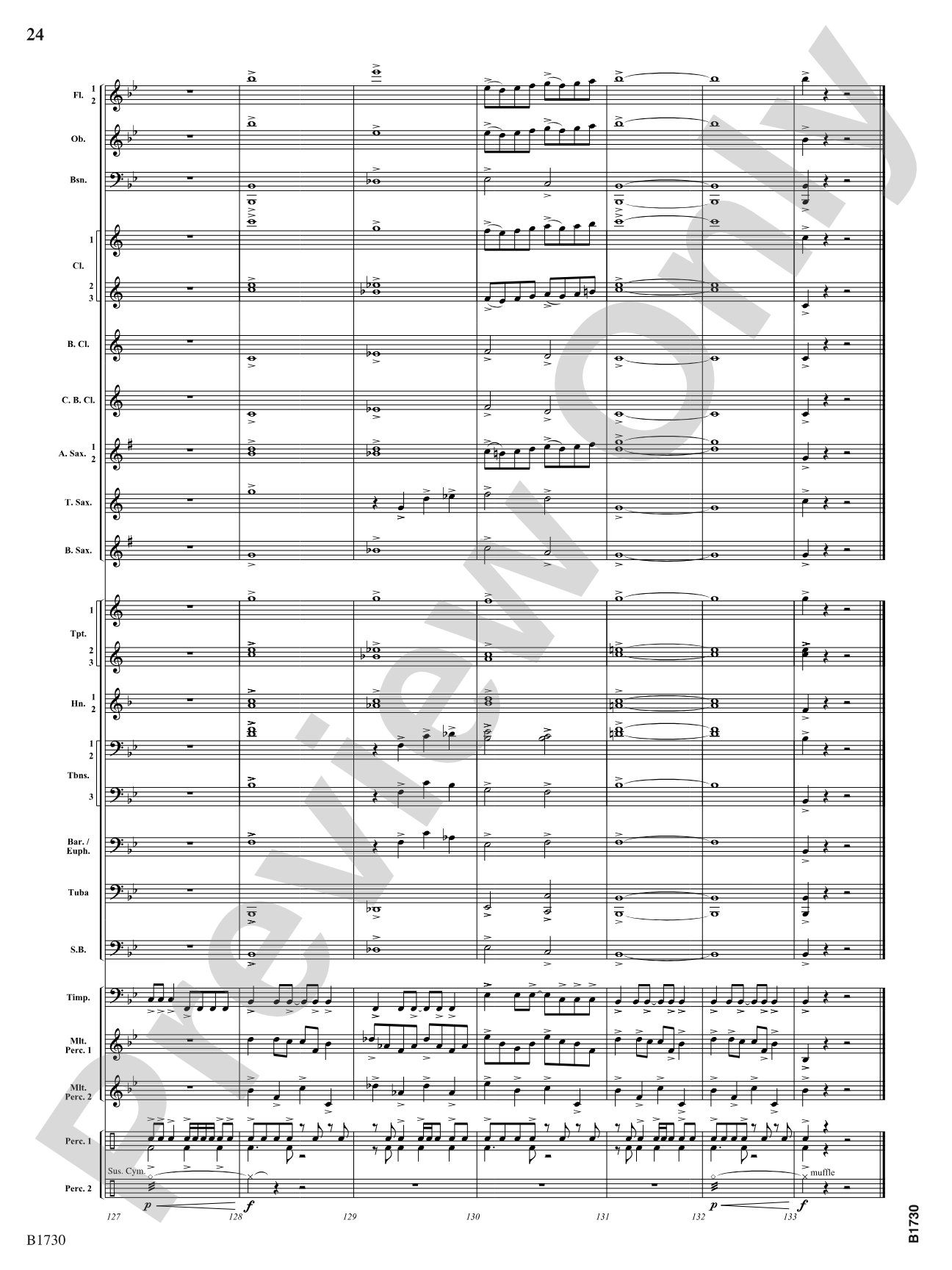 A Hero's Journey: Concert Band Conductor Score & Parts
