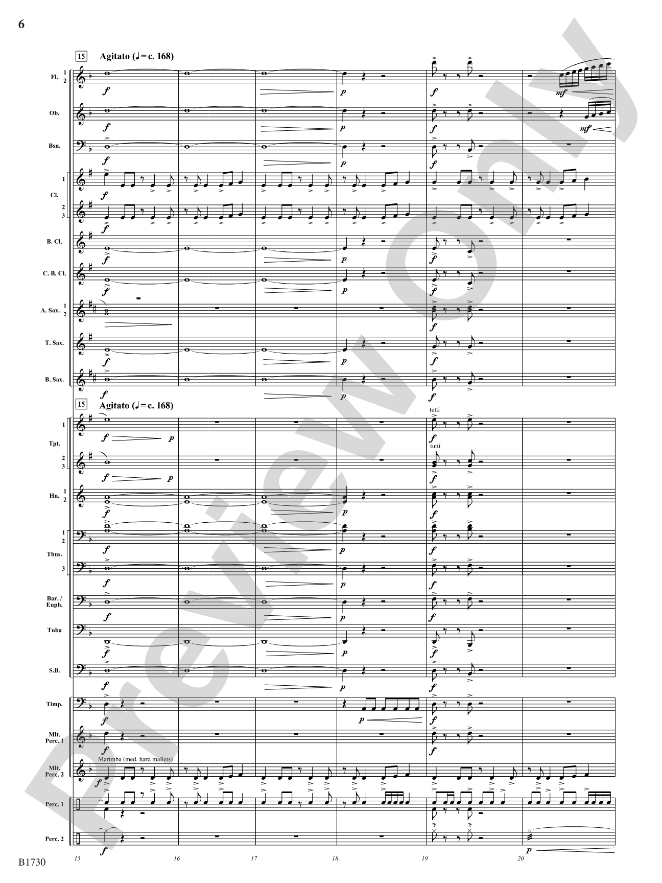 A Hero's Journey: Concert Band Conductor Score & Parts