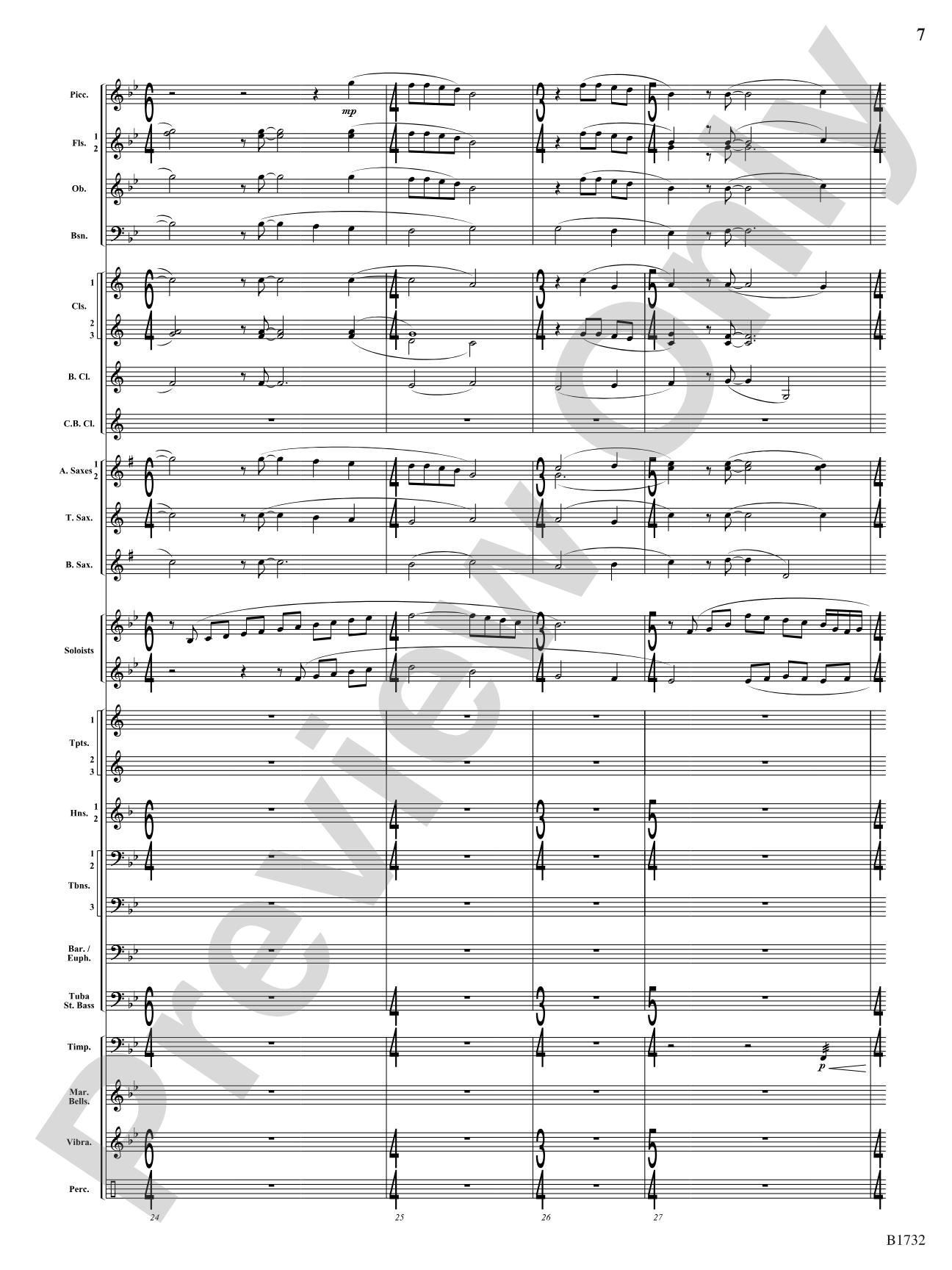 Gateways: Concert Band Conductor Score & Parts