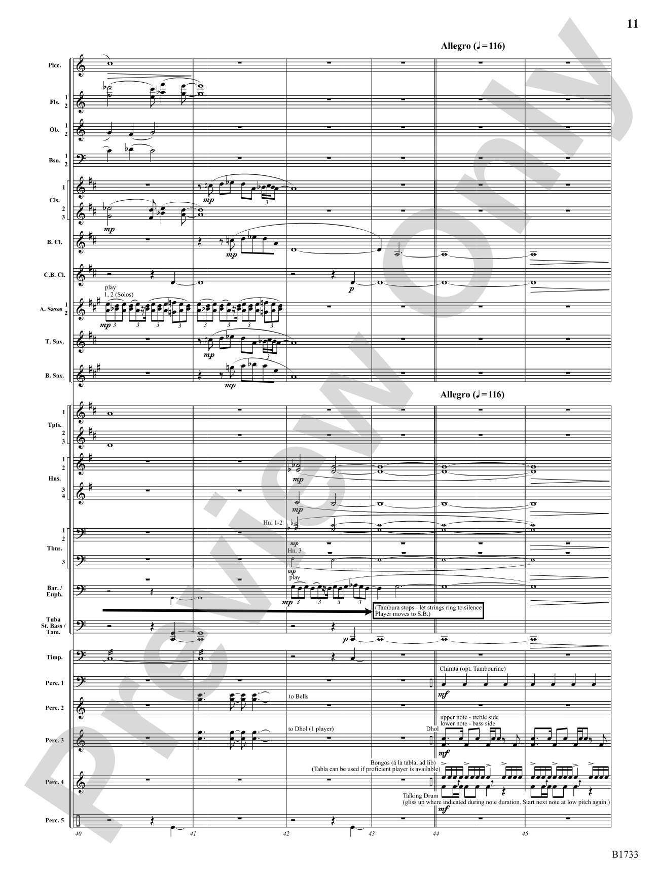 Homage to Bharat: Concert Band Conductor Score & Parts