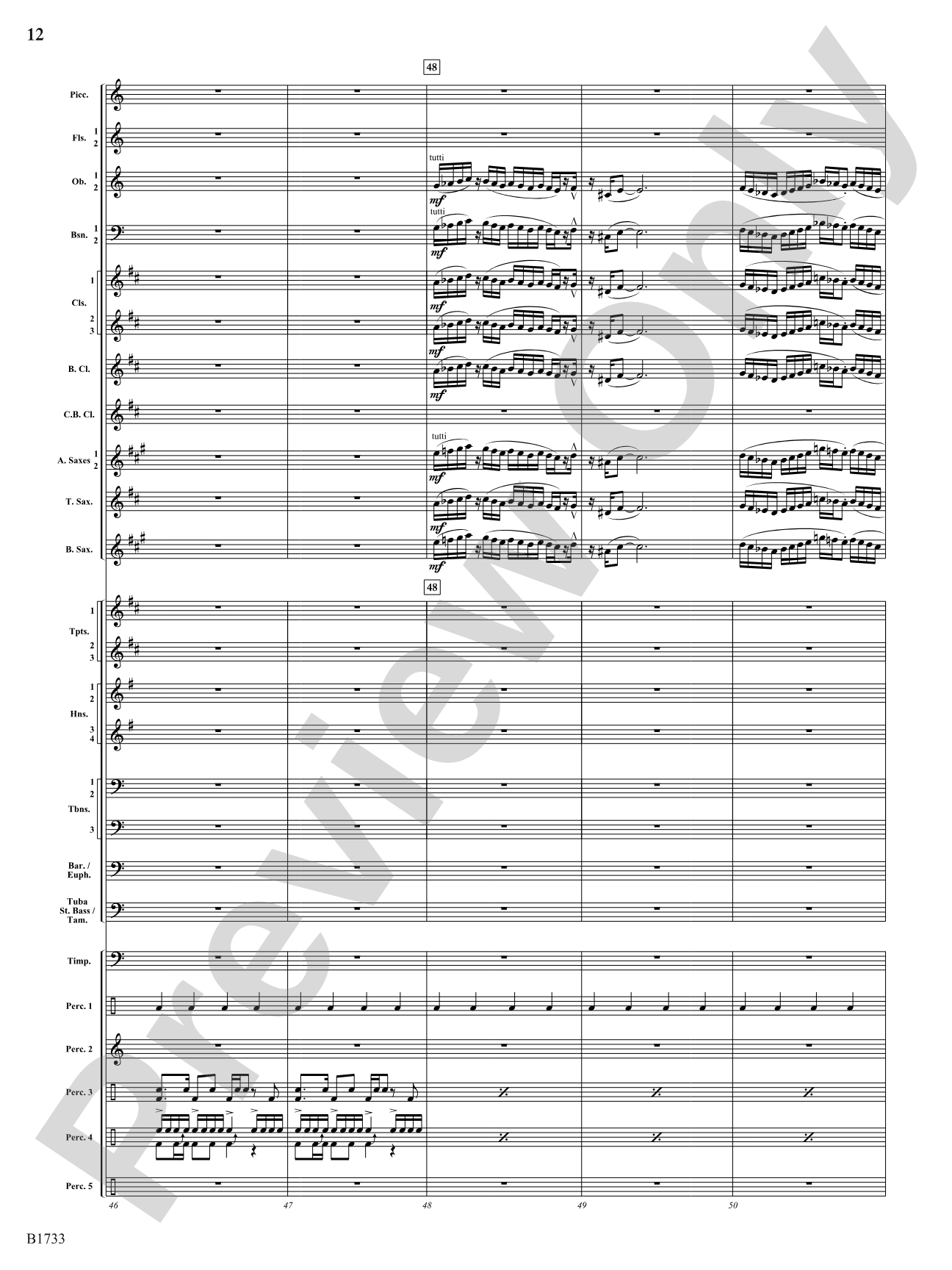 Homage to Bharat: Concert Band Conductor Score & Parts