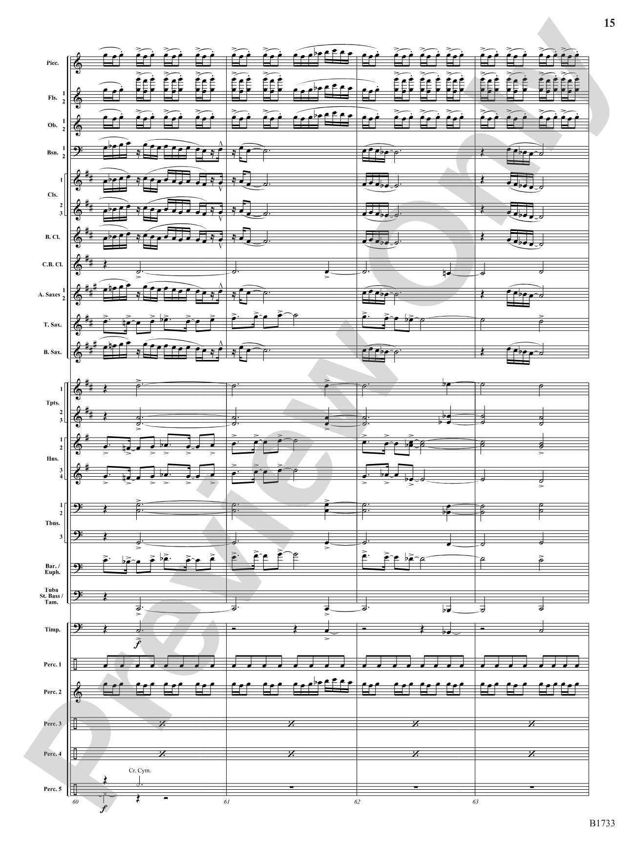 Homage to Bharat: Concert Band Conductor Score & Parts