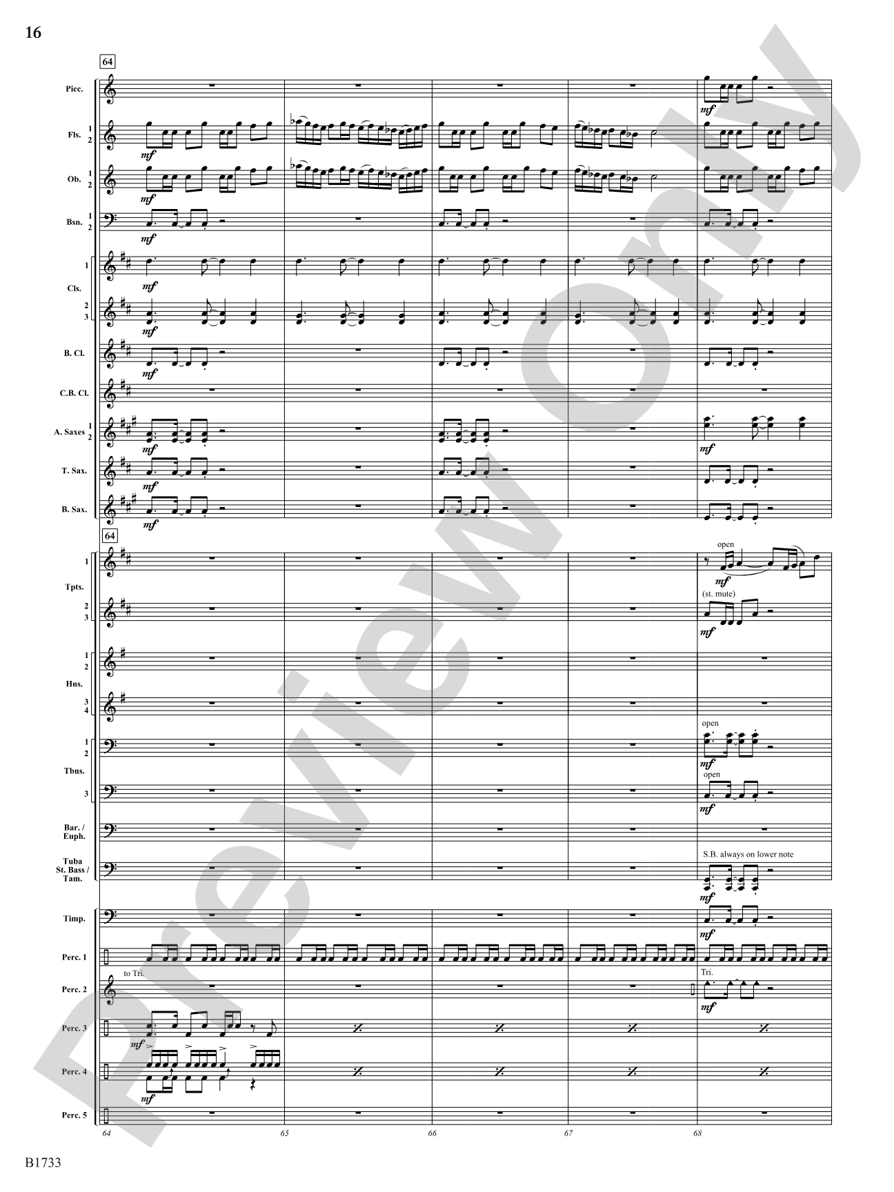 Homage to Bharat: Concert Band Conductor Score & Parts