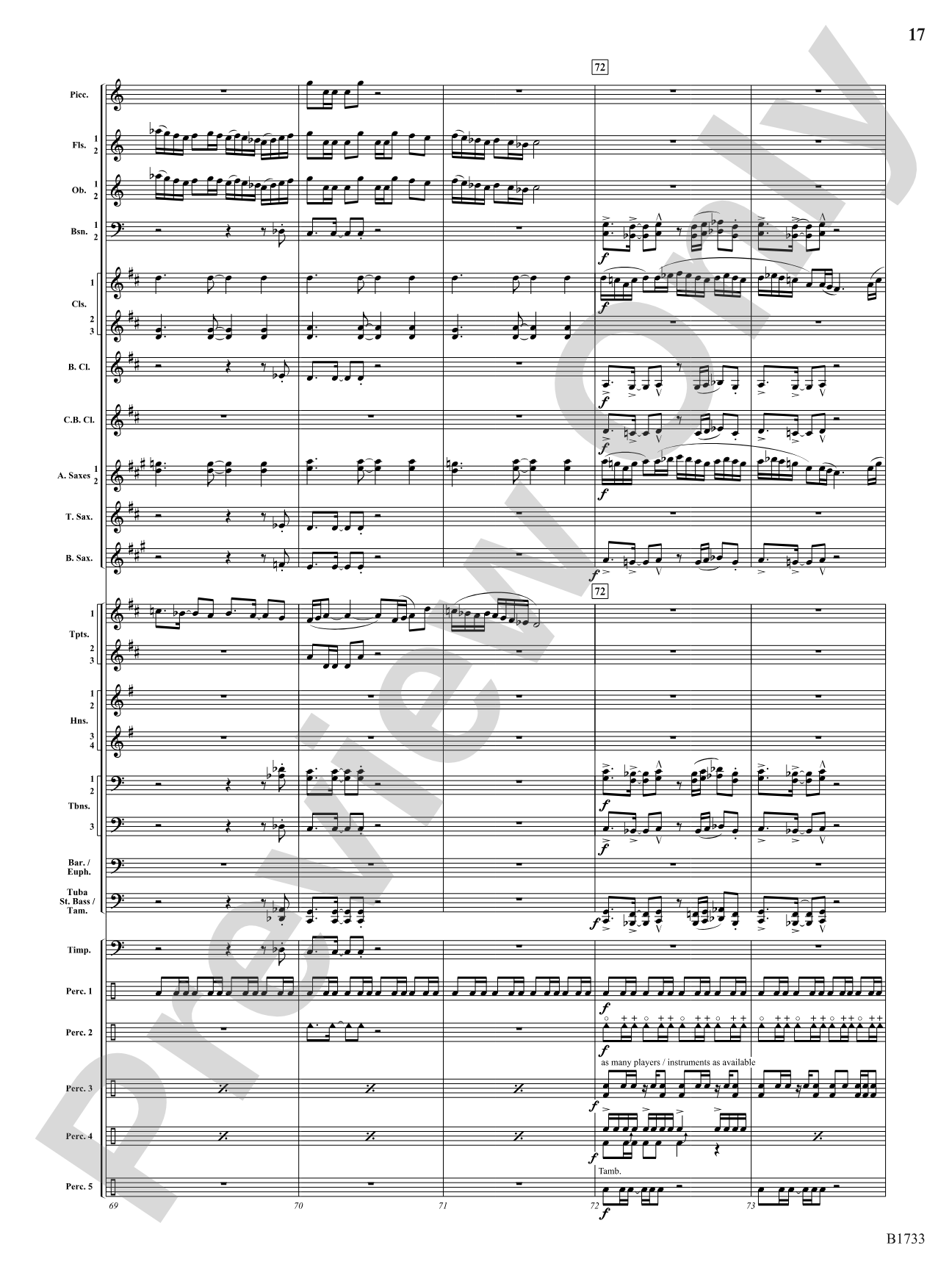 Homage to Bharat: Concert Band Conductor Score & Parts