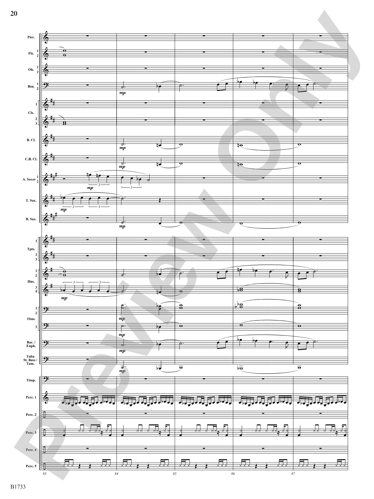 Homage to Bharat: Concert Band Conductor Score & Parts