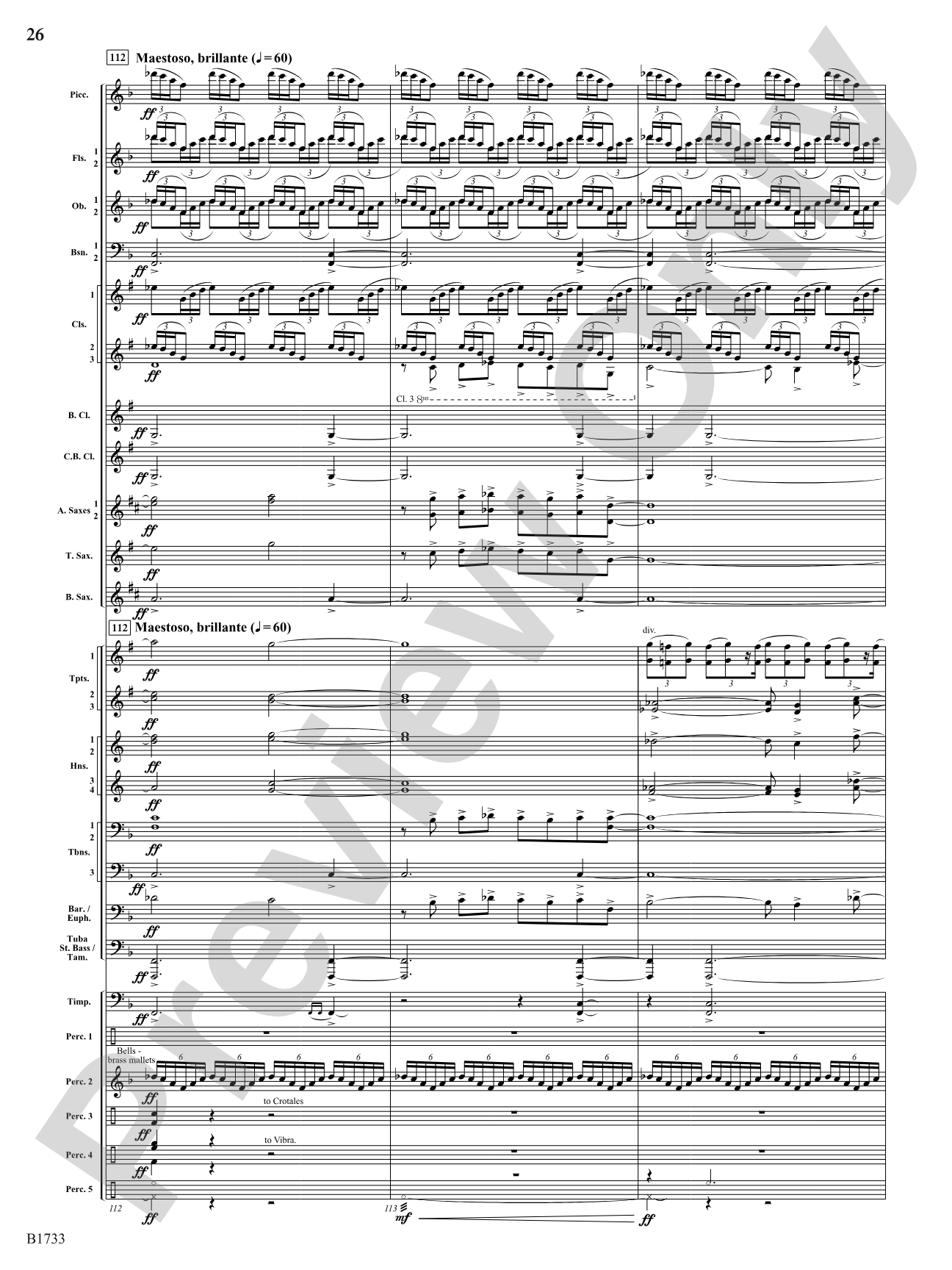 Homage to Bharat: Concert Band Conductor Score & Parts