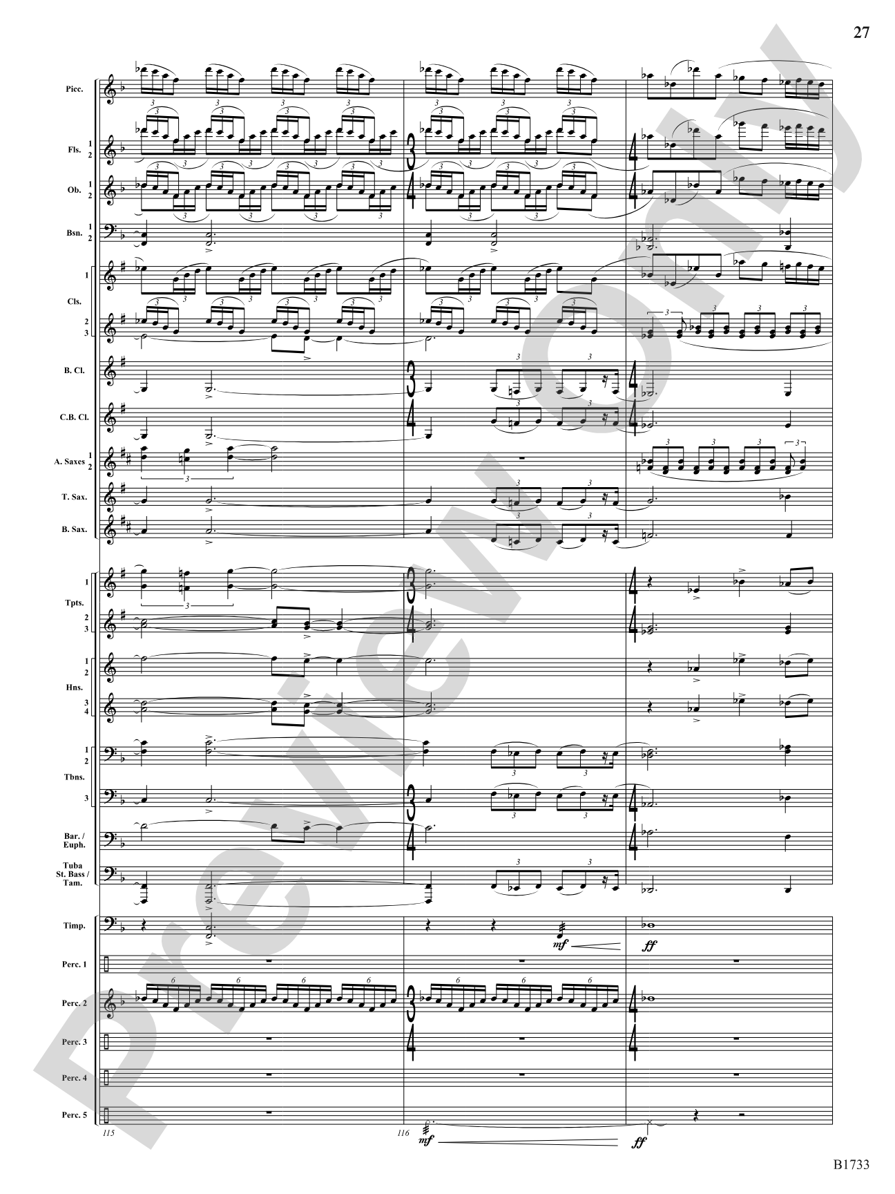 Homage to Bharat: Concert Band Conductor Score & Parts
