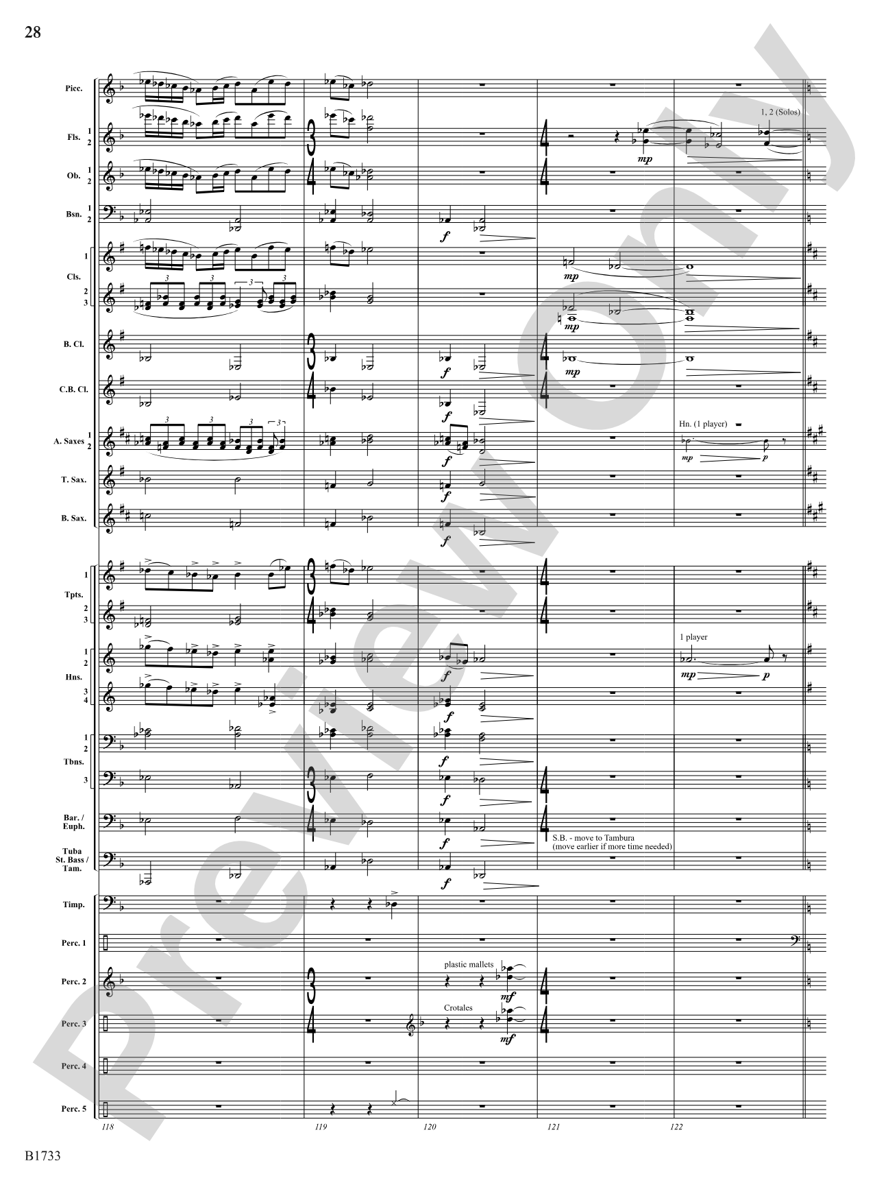 Homage to Bharat: Concert Band Conductor Score & Parts