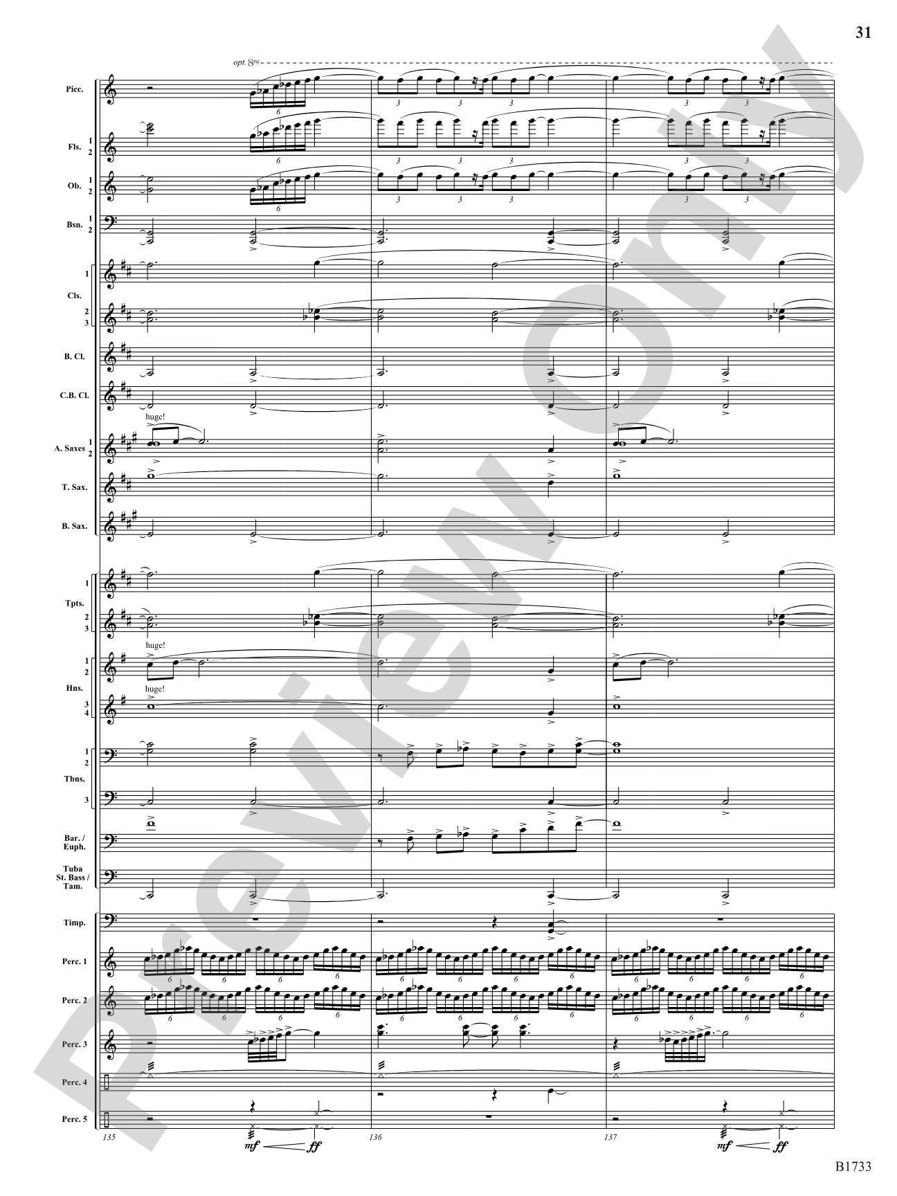 Homage to Bharat: Concert Band Conductor Score & Parts