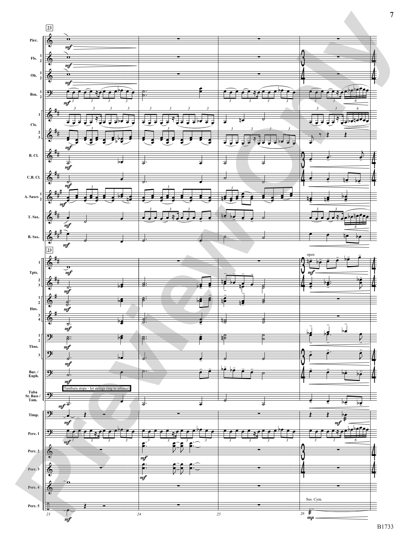 Homage to Bharat: Concert Band Conductor Score & Parts