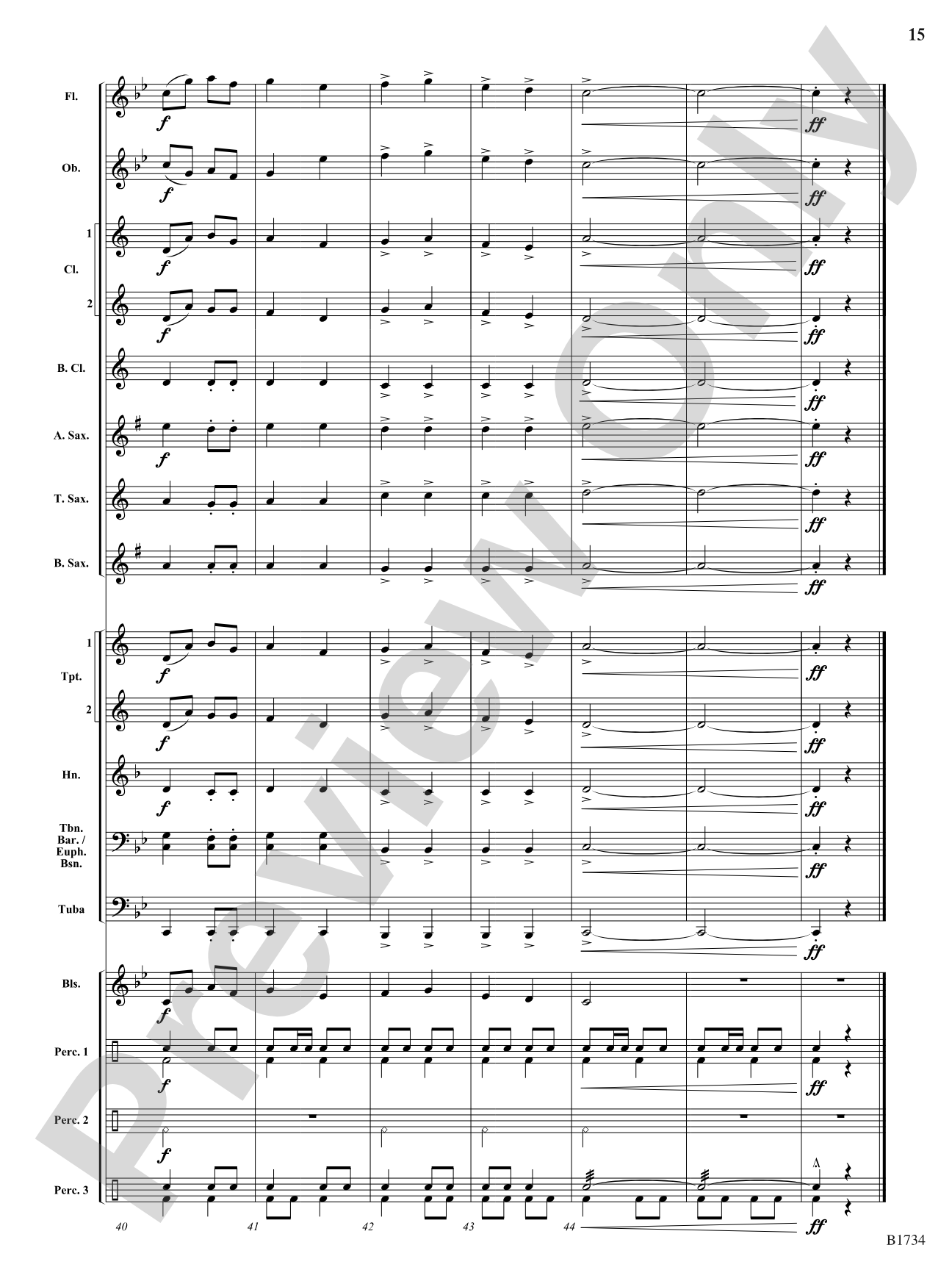 Two Renaissance Noels: Concert Band Conductor Score & Parts