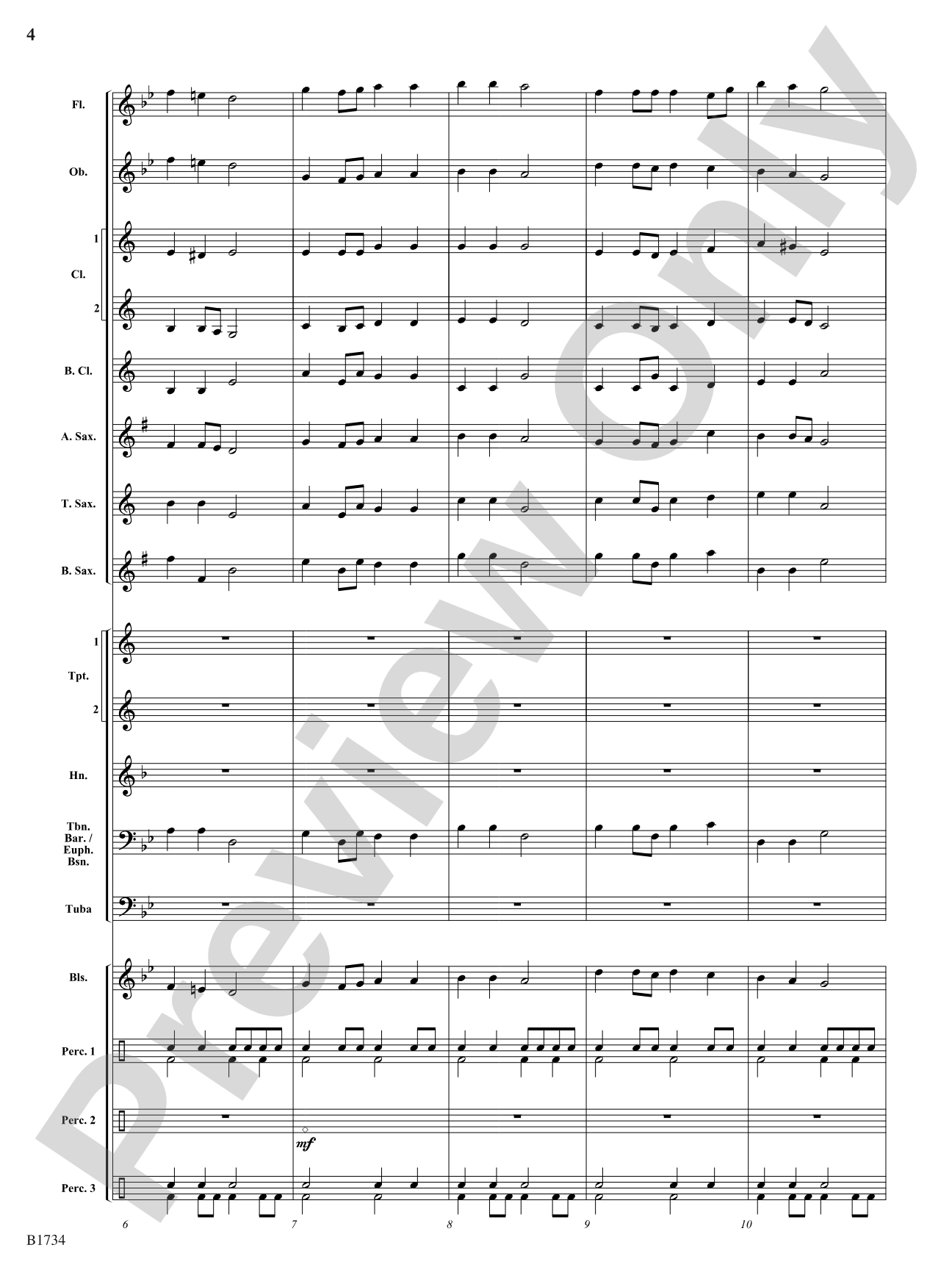 Two Renaissance Noels: Concert Band Conductor Score & Parts