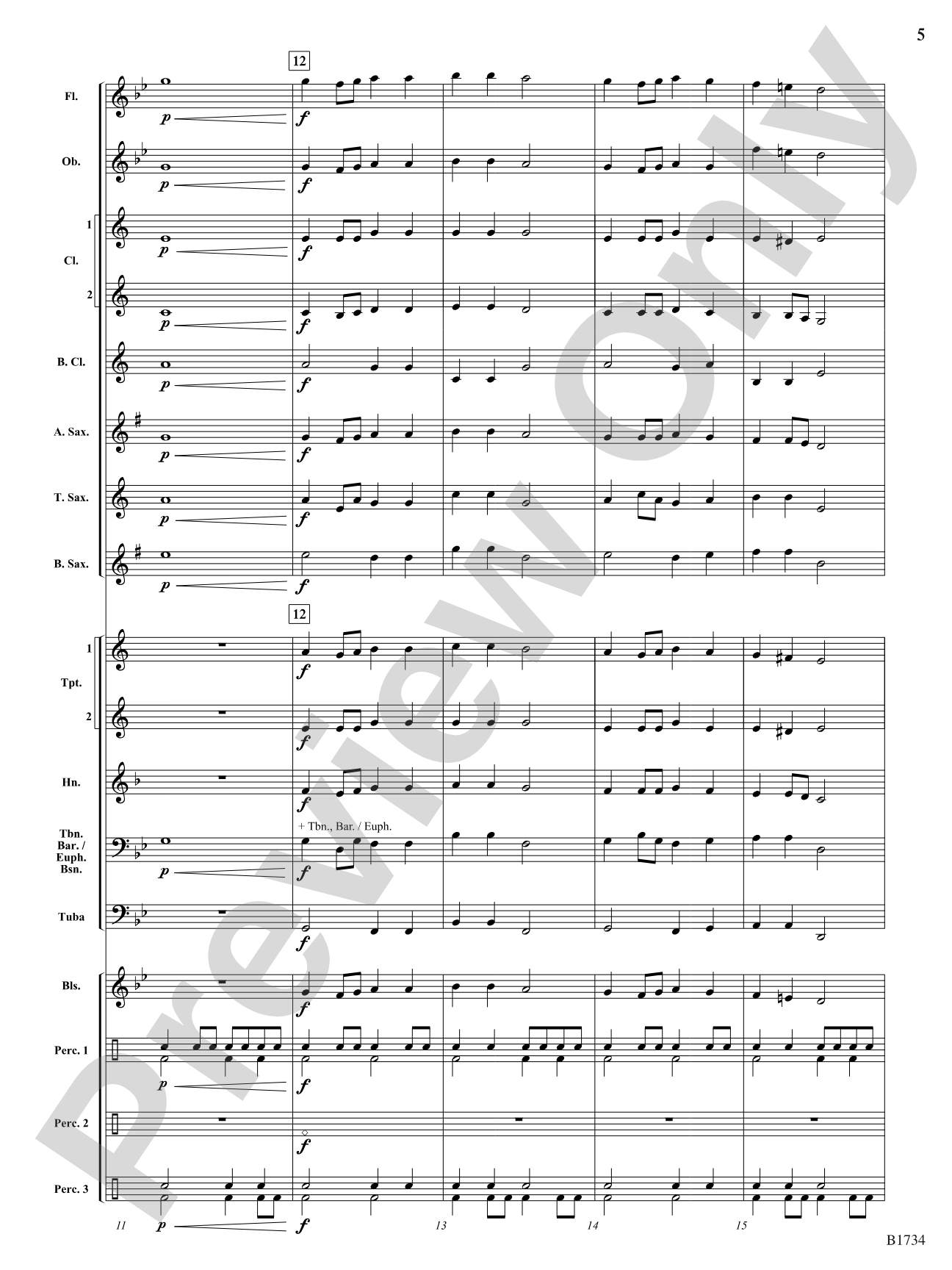 Two Renaissance Noels: Concert Band Conductor Score & Parts