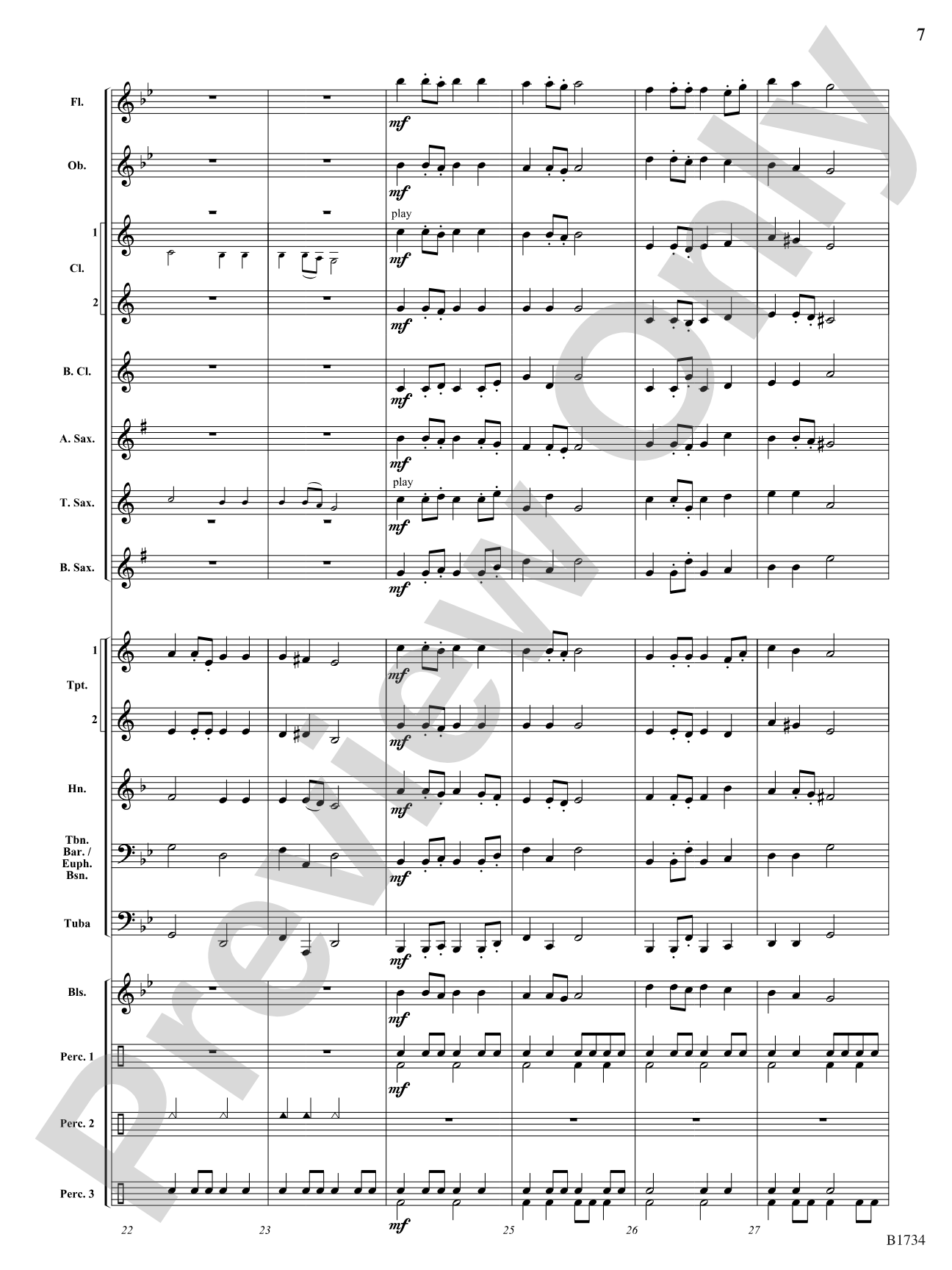 Two Renaissance Noels: Concert Band Conductor Score & Parts