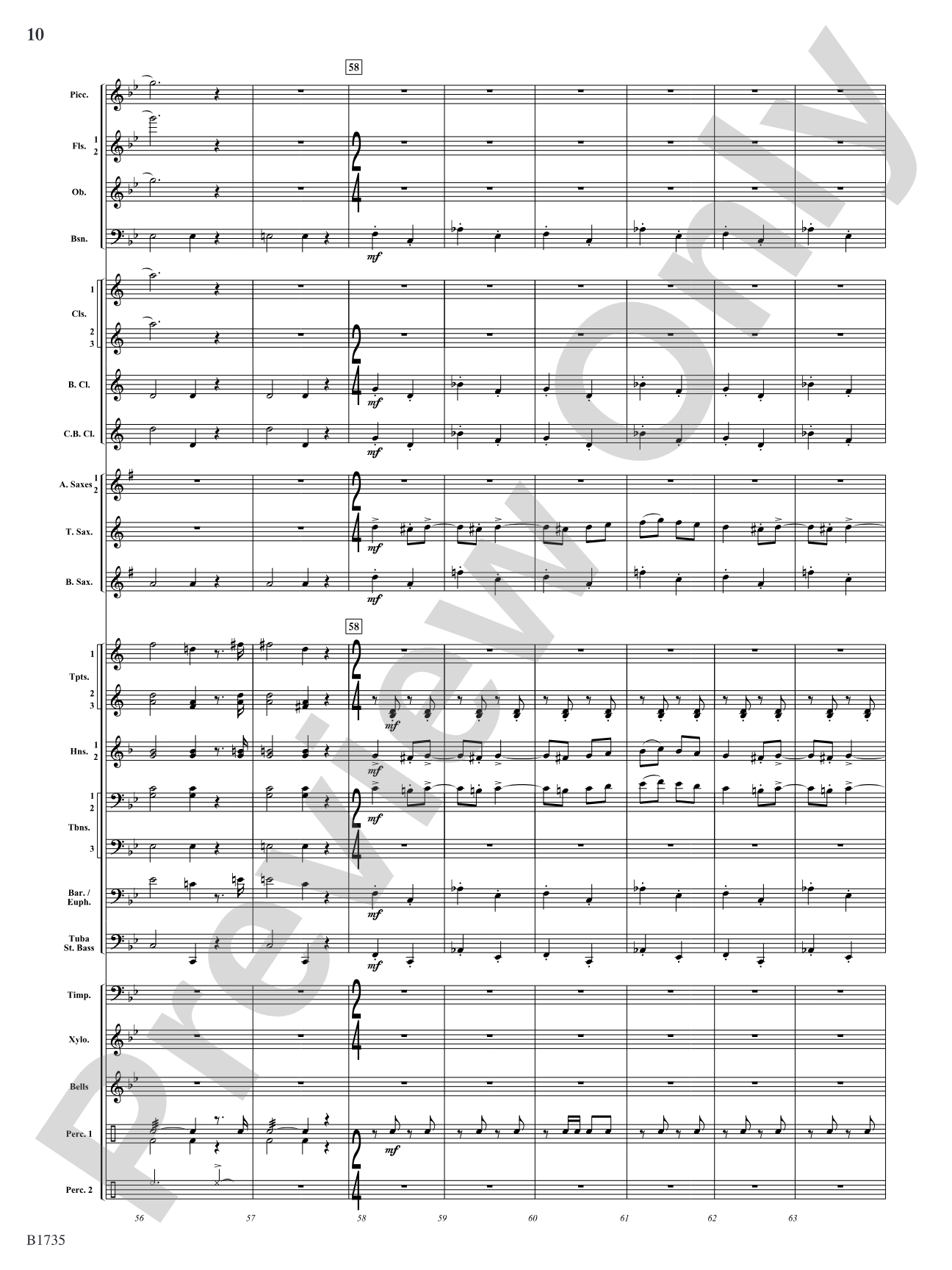 American Big Top: Concert Band Conductor Score & Parts